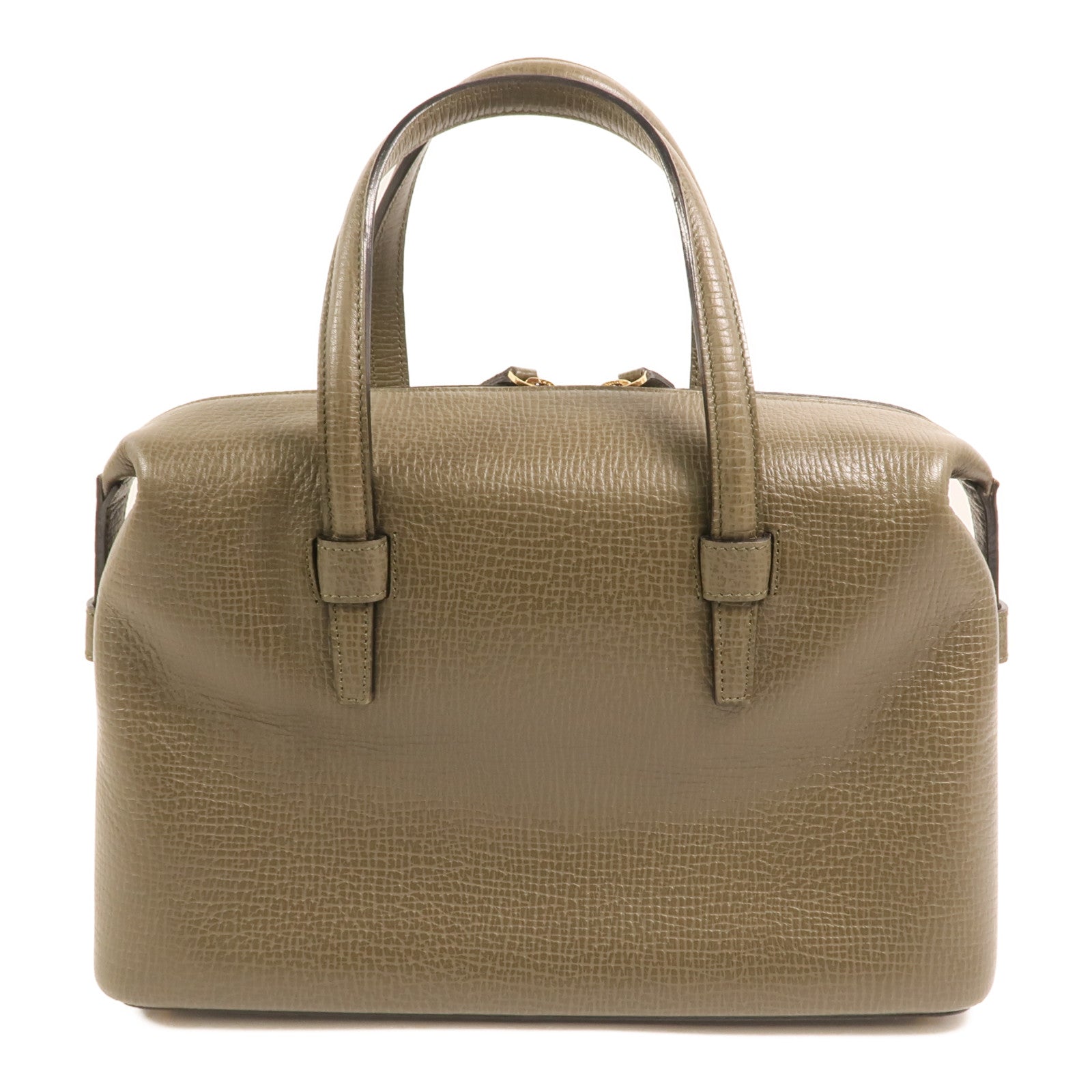 LOEWE 牛皮皮革Handbag金扣手挽袋