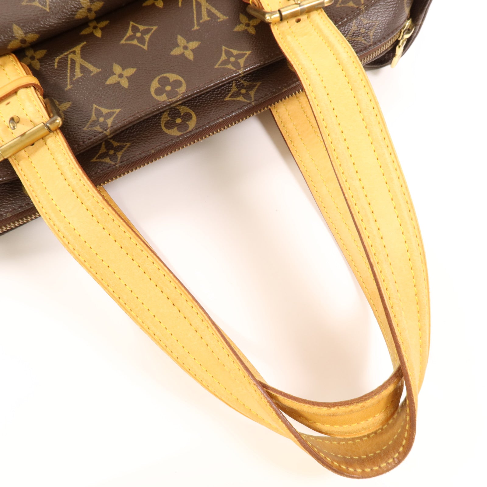 LOUIS VUITTON Monogram Multipli Cite金扣肩背袋