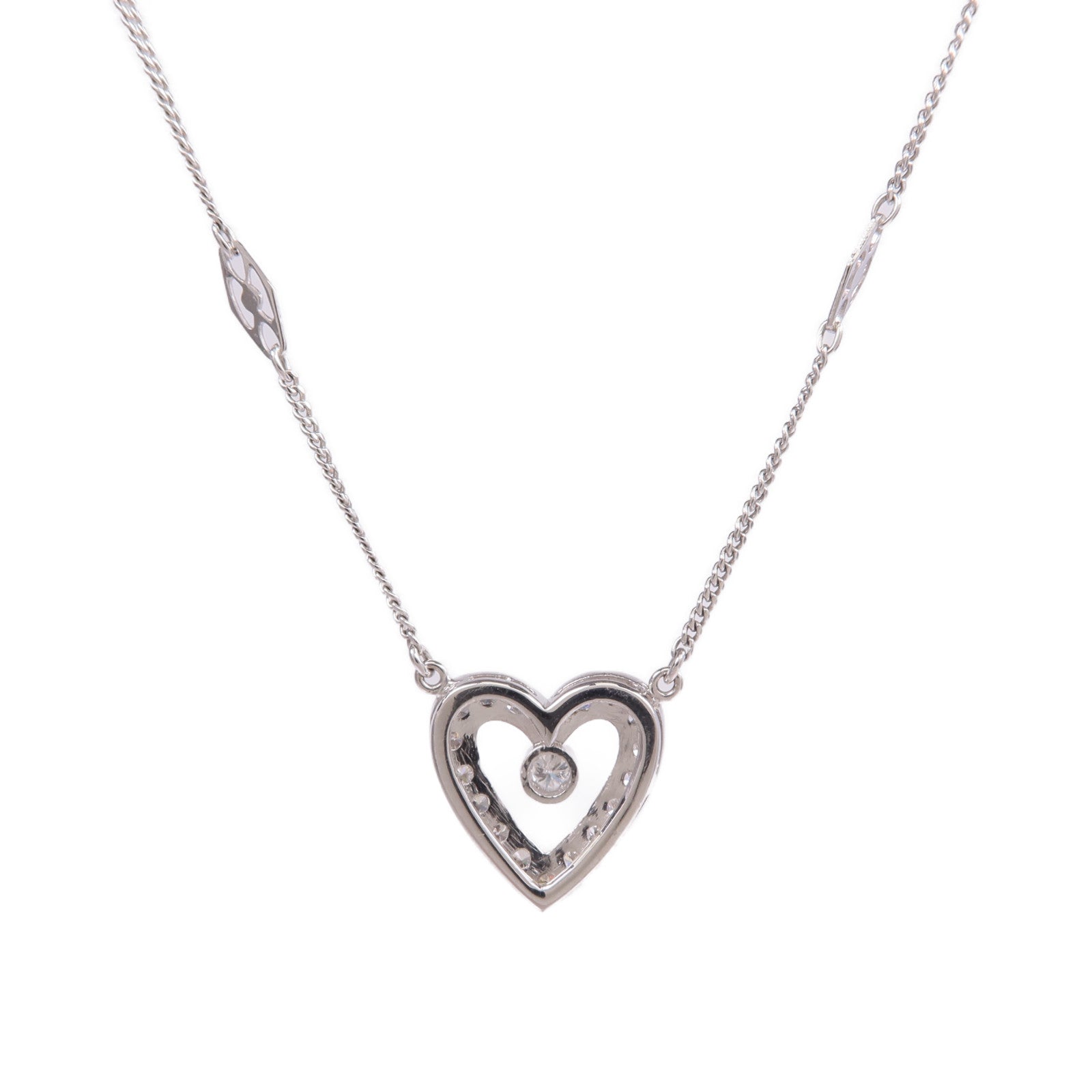 JEWELRY 14K白金Diamond Necklace鑽石項鍊