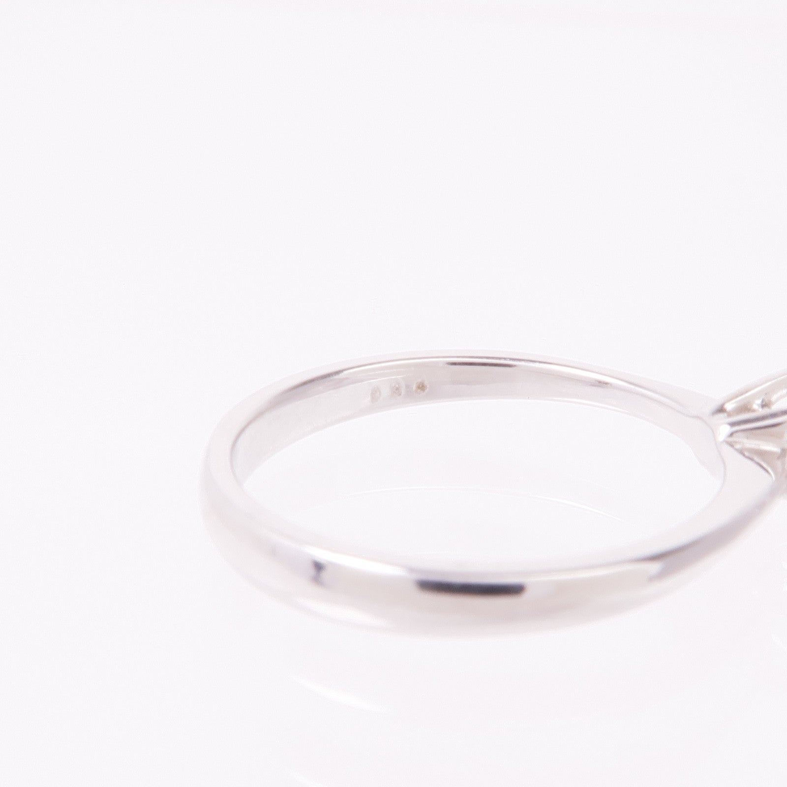 JEWELRY 【激減優惠】18K白金Diamond Ring鑽石戒指US#5.5