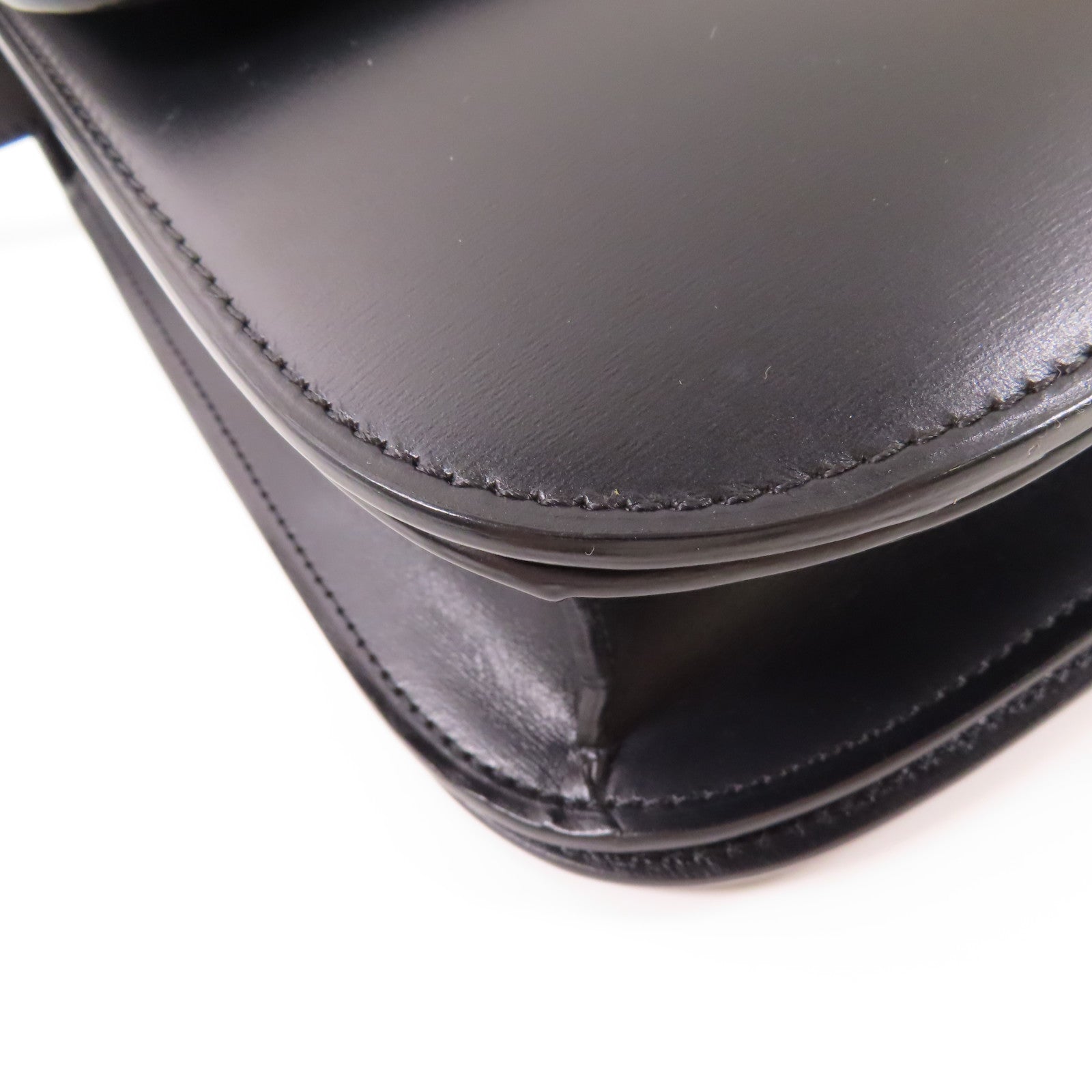CELINE 牛皮皮革Classic Box金扣肩背袋