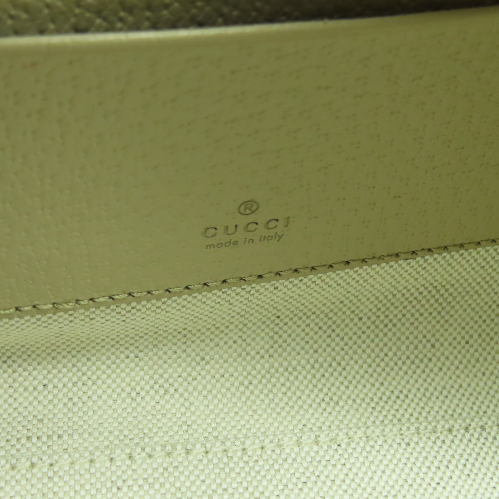 GUCCI 【激減優惠】塗層帆布Ophidia Mini GG Top Handle金扣手挽肩背兩用袋米色