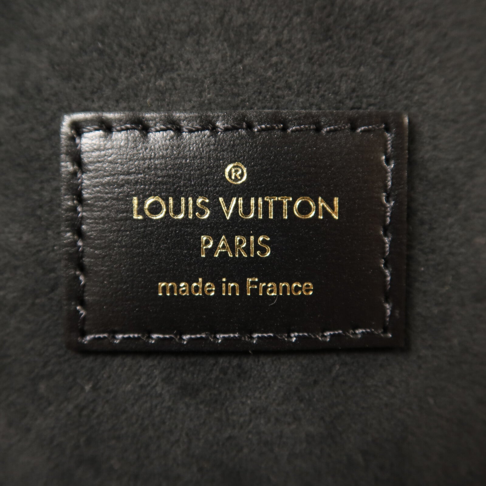 LOUIS VUITTON Monogram Reverse Vanity PM金扣鏈帶手挽肩背兩用袋