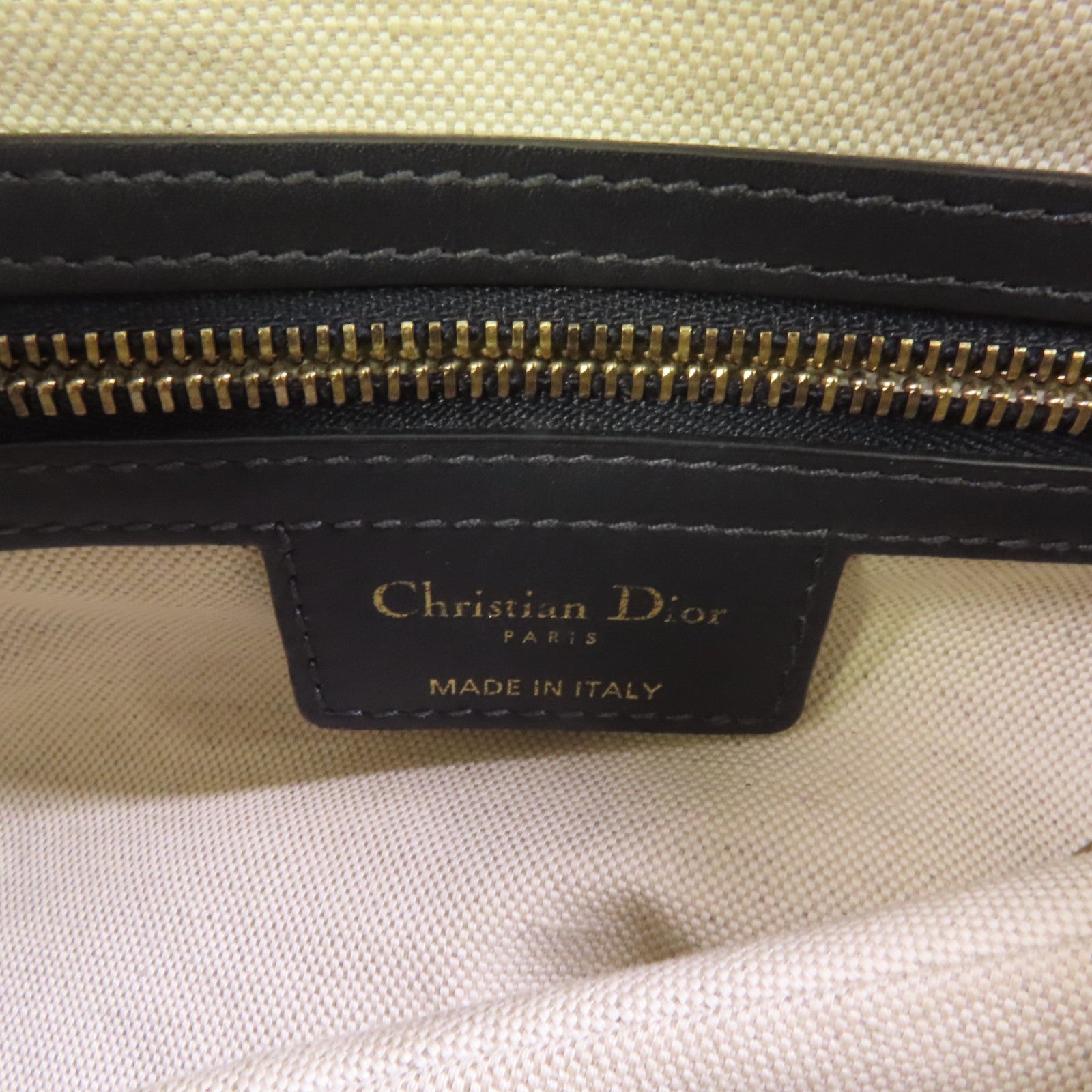 Dior Obrigard帆布Saddle金扣肩背袋