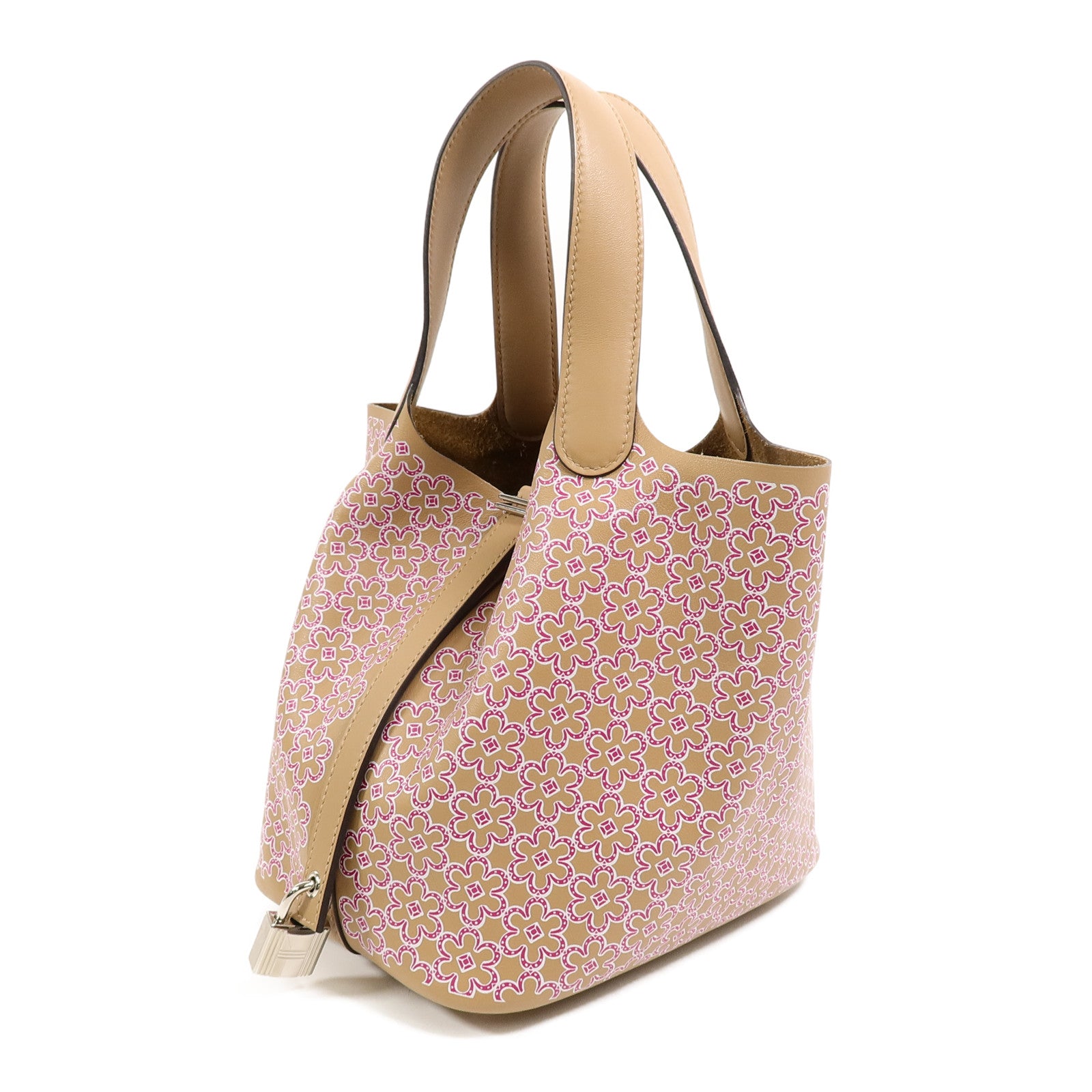 HERMES Swift皮革Picotin PM Luck Daisy手挽袋Chai