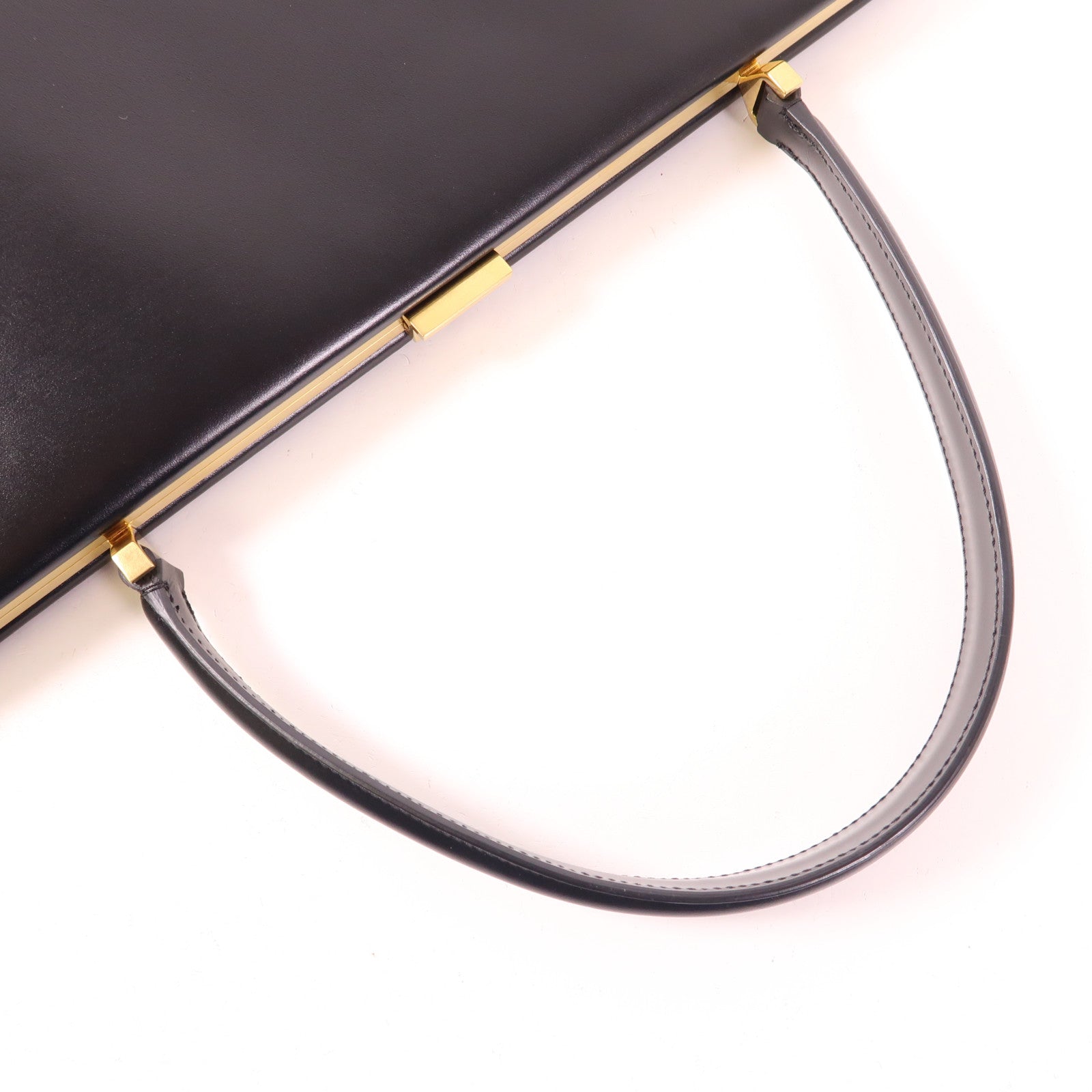 CELINE 牛皮皮革Hand Bag金扣手挽袋
