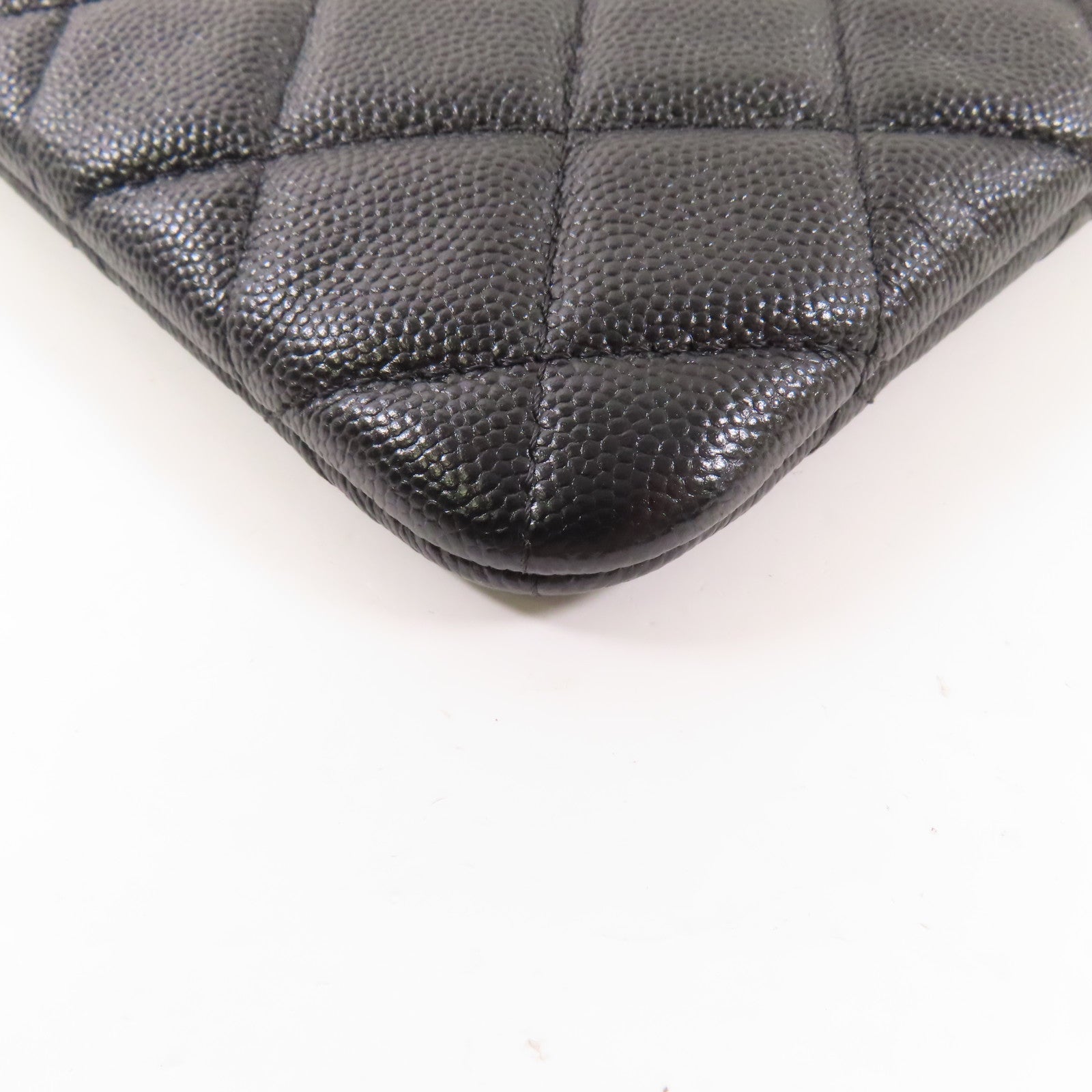 CHANEL 牛皮皮革Pouch/Clutch金扣手拿包