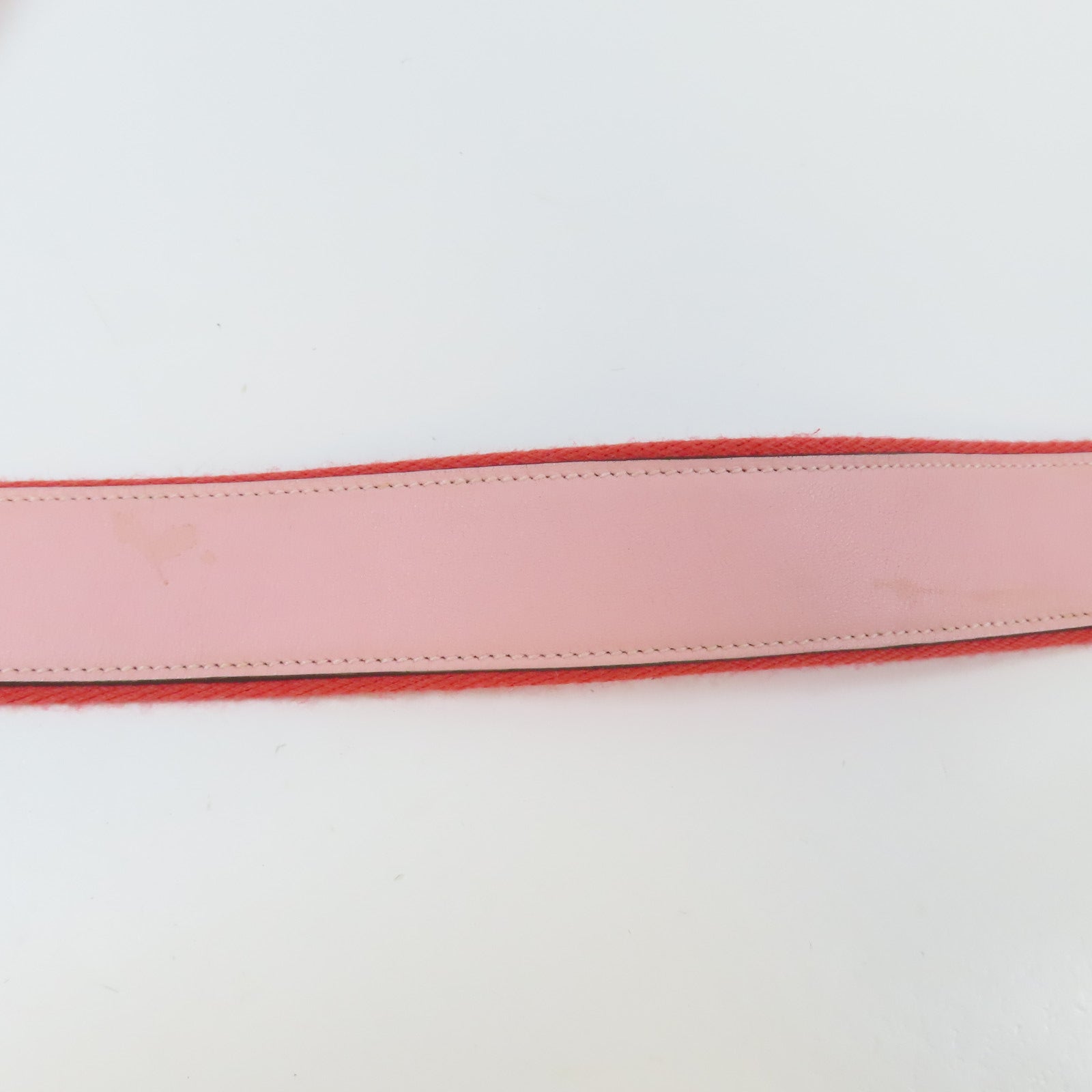 HERMES Swift皮革Mini Berline銀扣肩背袋Rose Sakura/櫻花粉