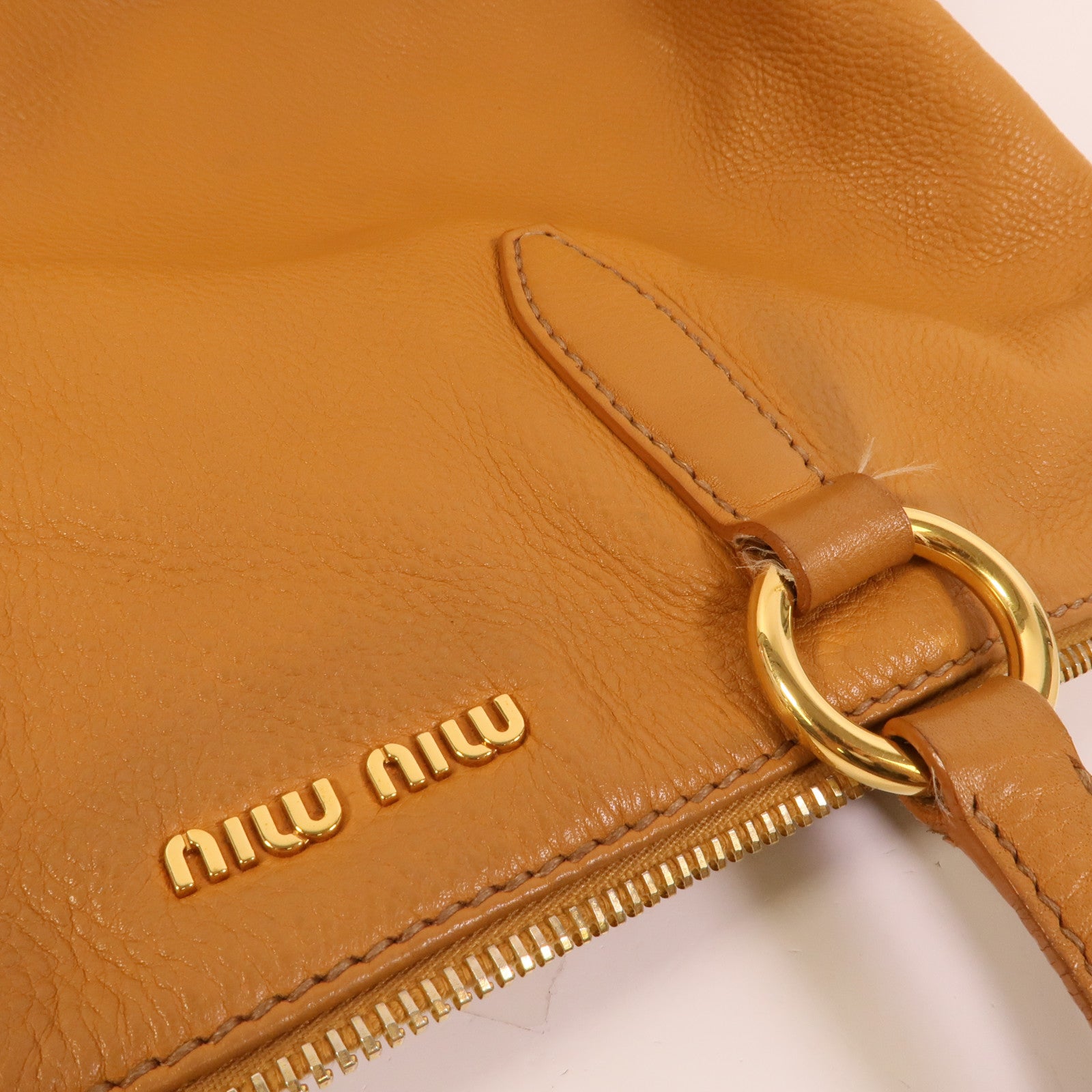 Miu Miu 牛皮皮革Tote Bag手挽肩背兩用袋