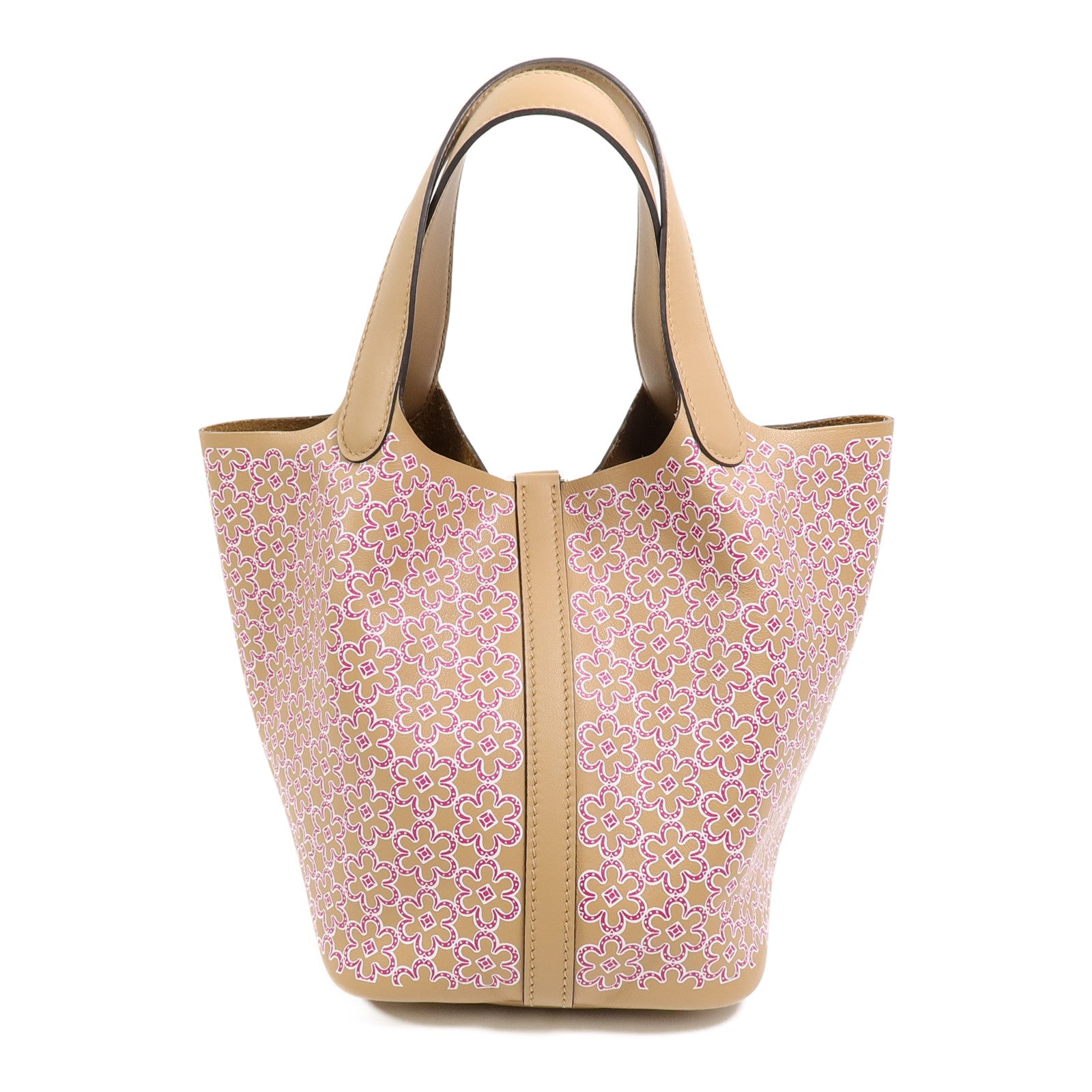 HERMES Swift皮革Picotin PM Luck Daisy手挽袋Chai