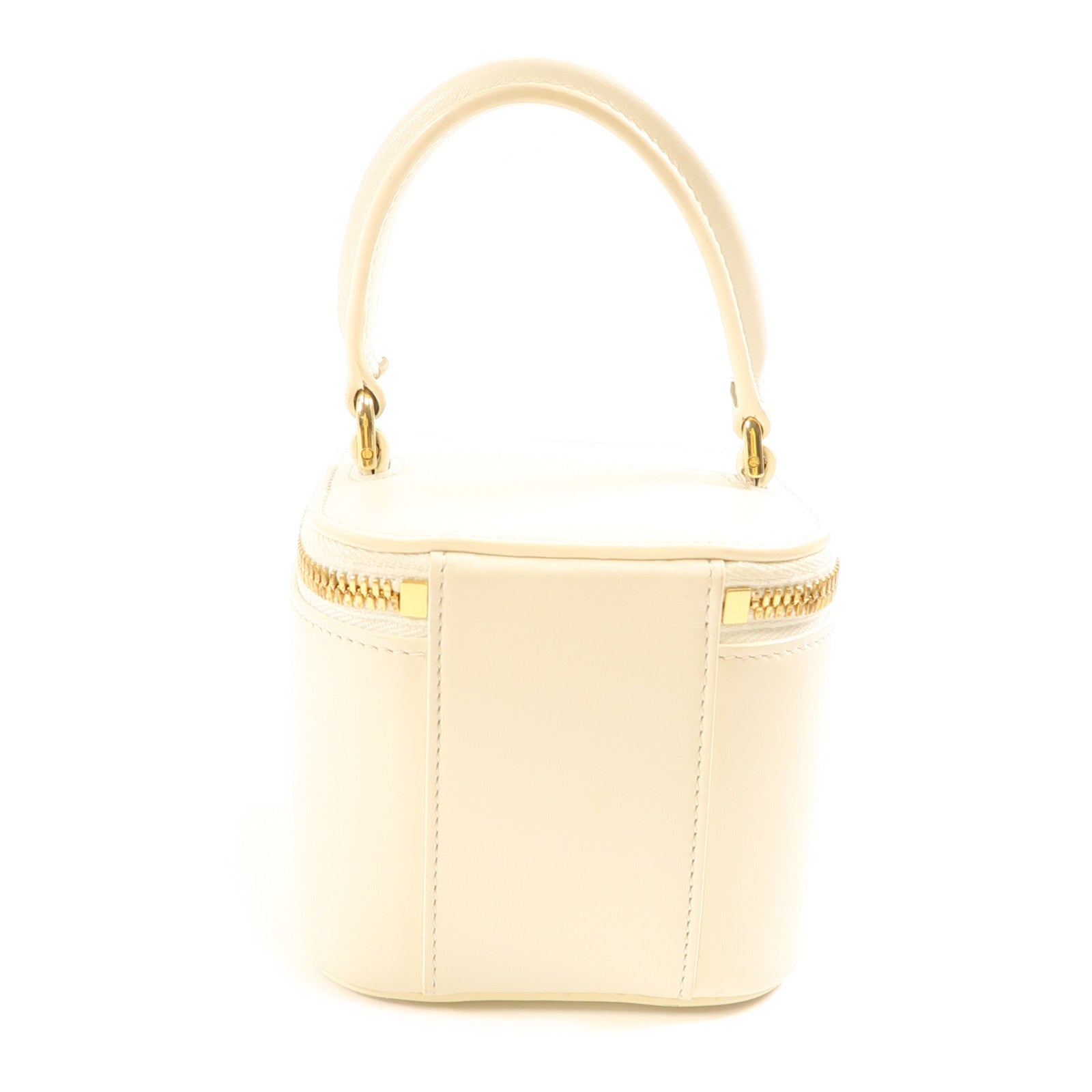 CELINE 牛皮皮革Vanity Case金扣手挽肩背兩用袋