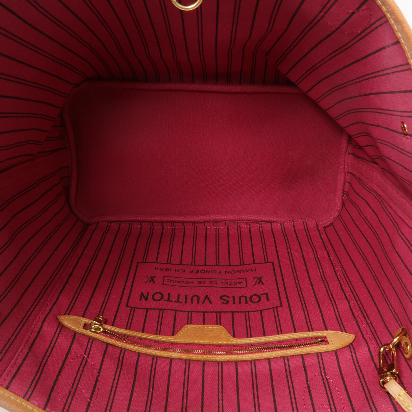 LOUIS VUITTON Monogram Neverfull MM手挽袋
