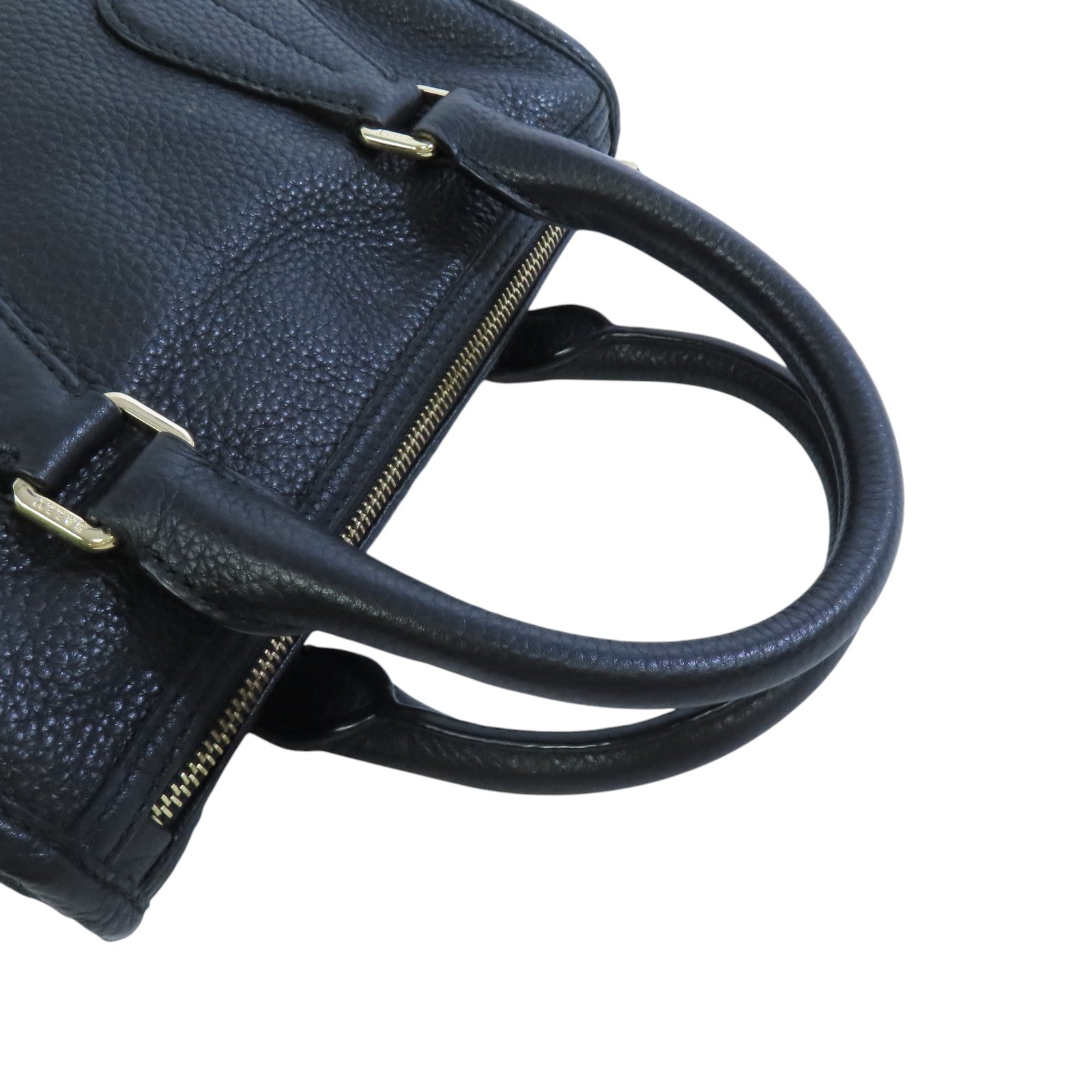 BALLY 牛皮皮革Hand Bag金扣手挽袋