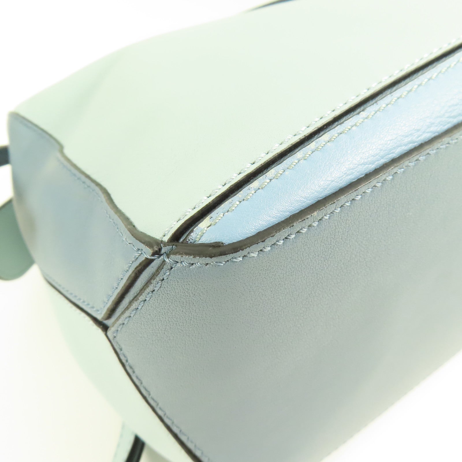 LOEWE 牛皮皮革Puzzle金扣手挽肩背兩用袋