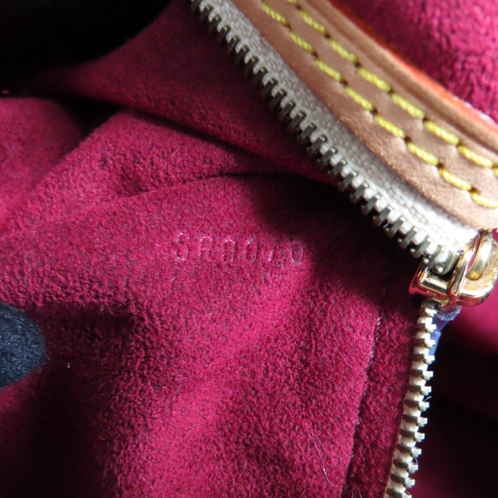 LOUIS VUITTON Monogram Multicolore Aurelia GM金扣肩背袋白色/彩色