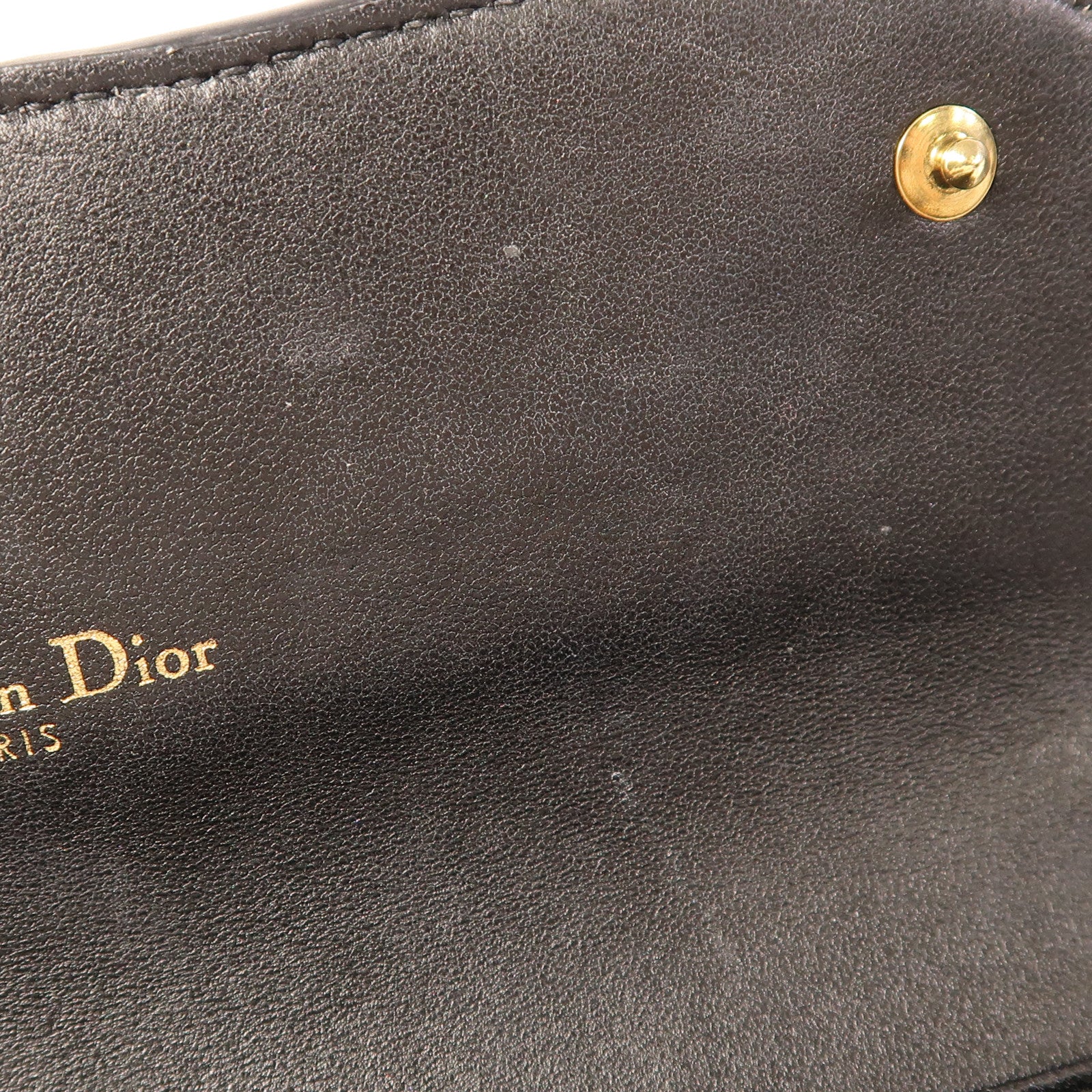 Dior 牛皮皮革Saddle Woc金扣肩背袋