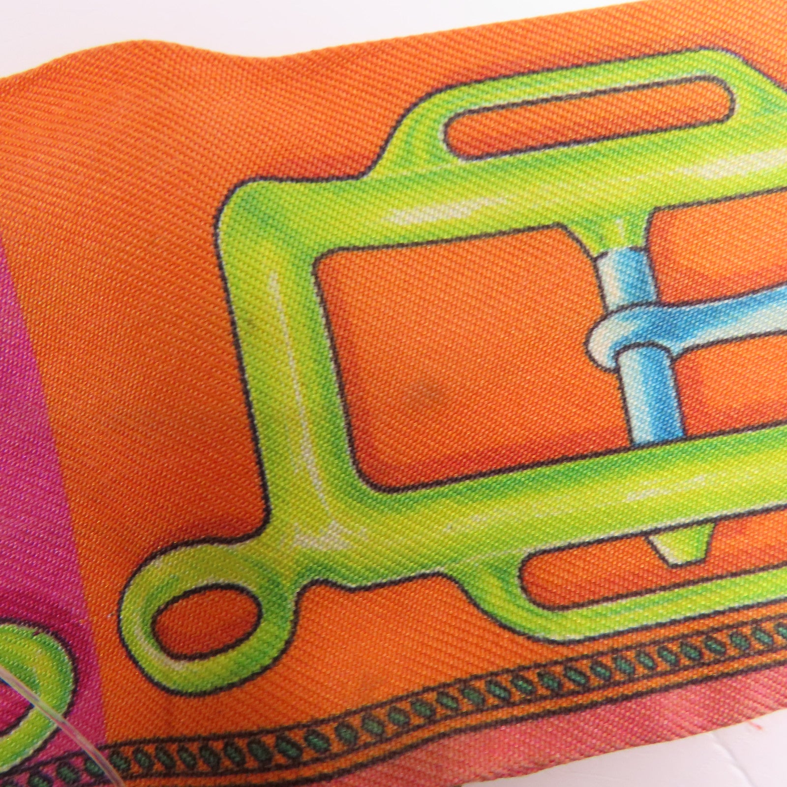 HERMES 絲質Twilly絲巾