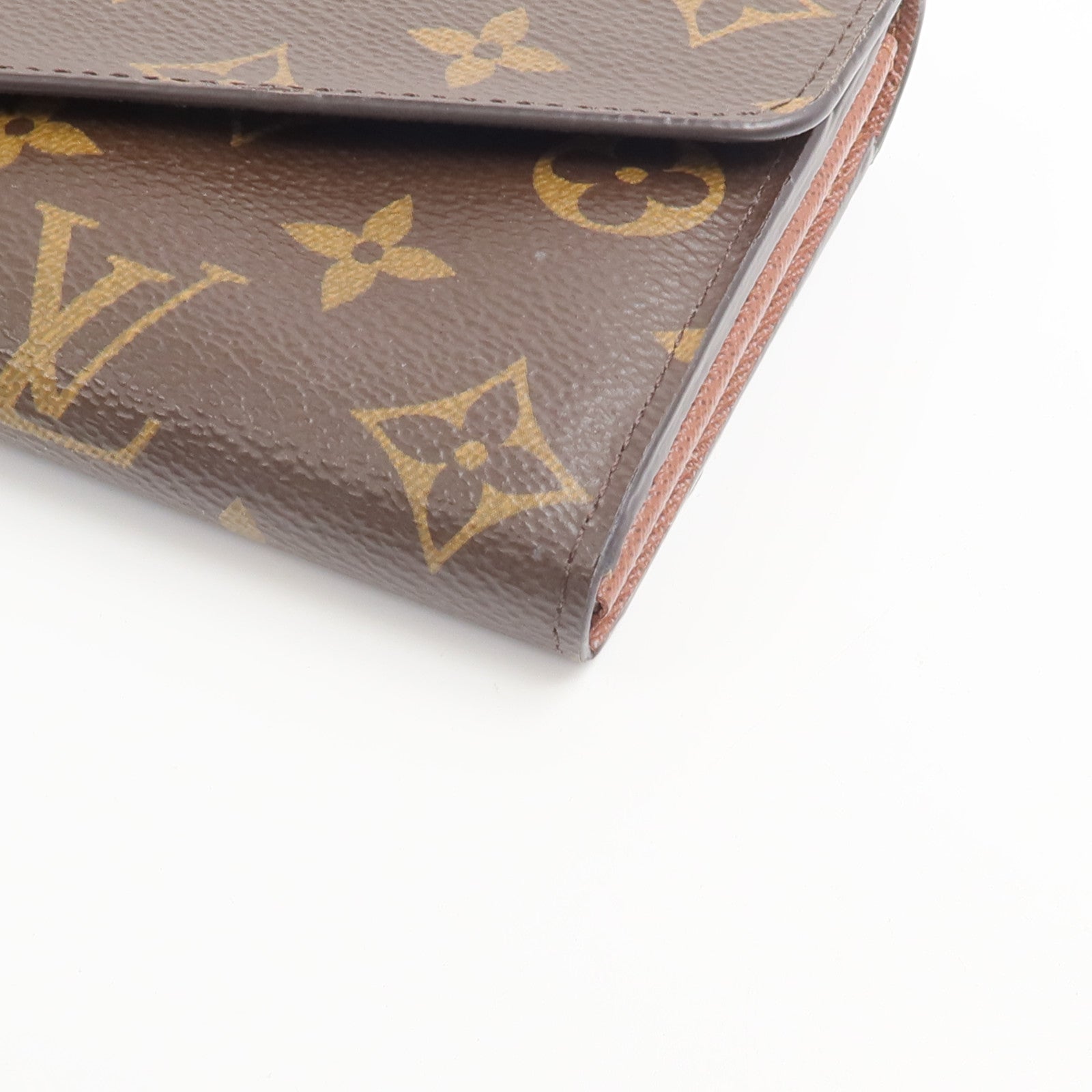 LOUIS VUITTON Monogram Portefeuille Sarah Wallet長錢包