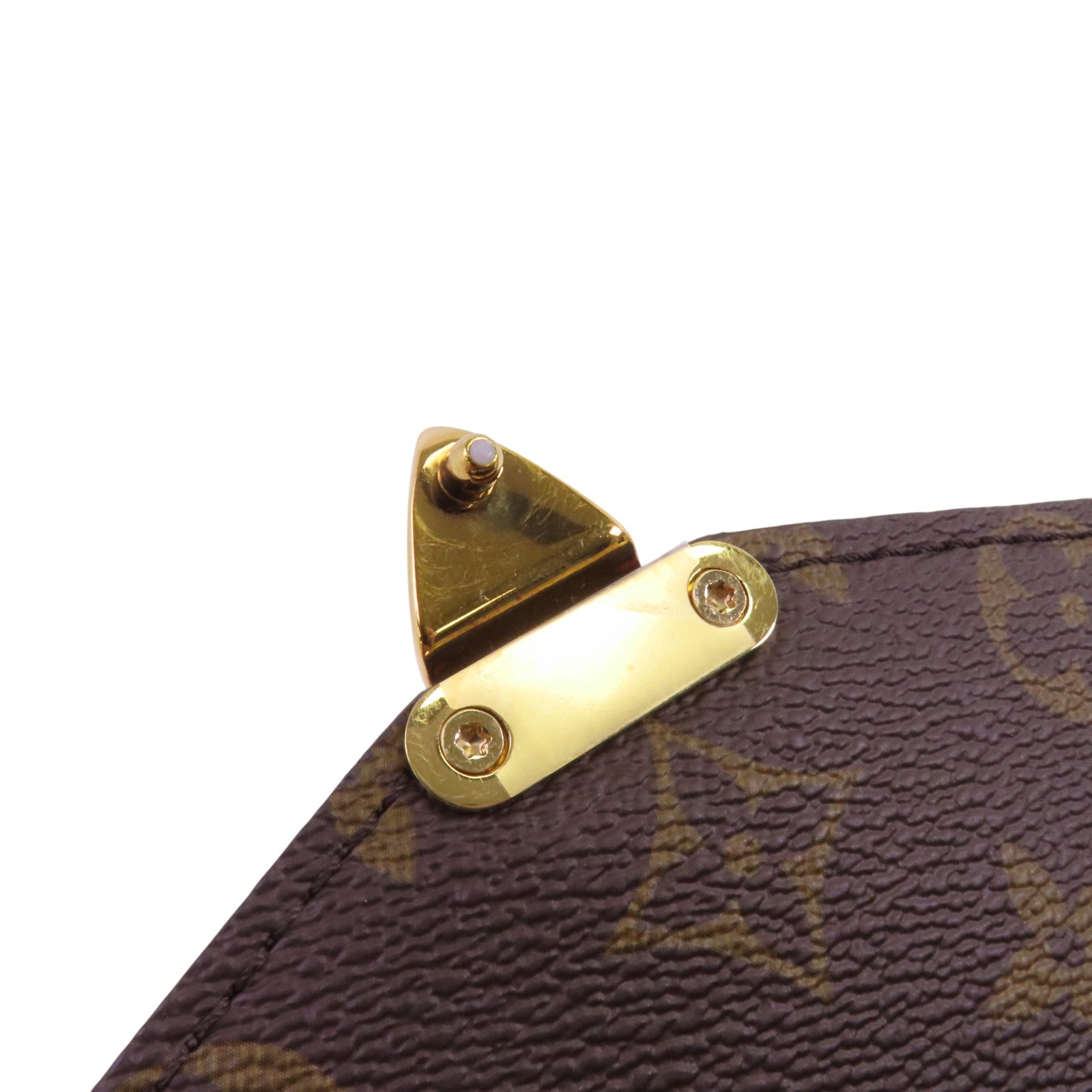 LOUIS VUITTON Monogram Pochette Metis金扣手挽肩背兩用袋