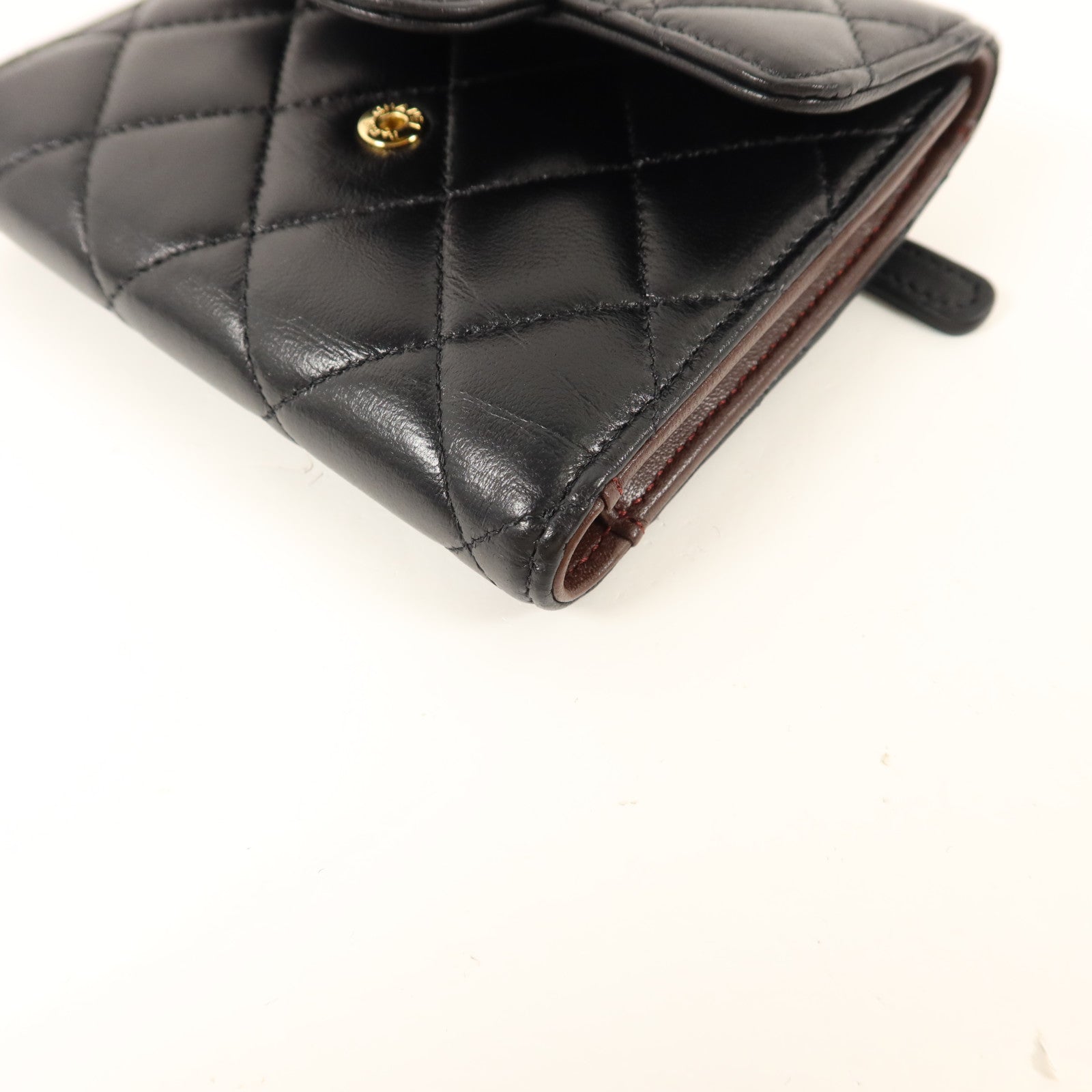 CHANEL 羊皮皮革Classic Small Flap Wallet錢包