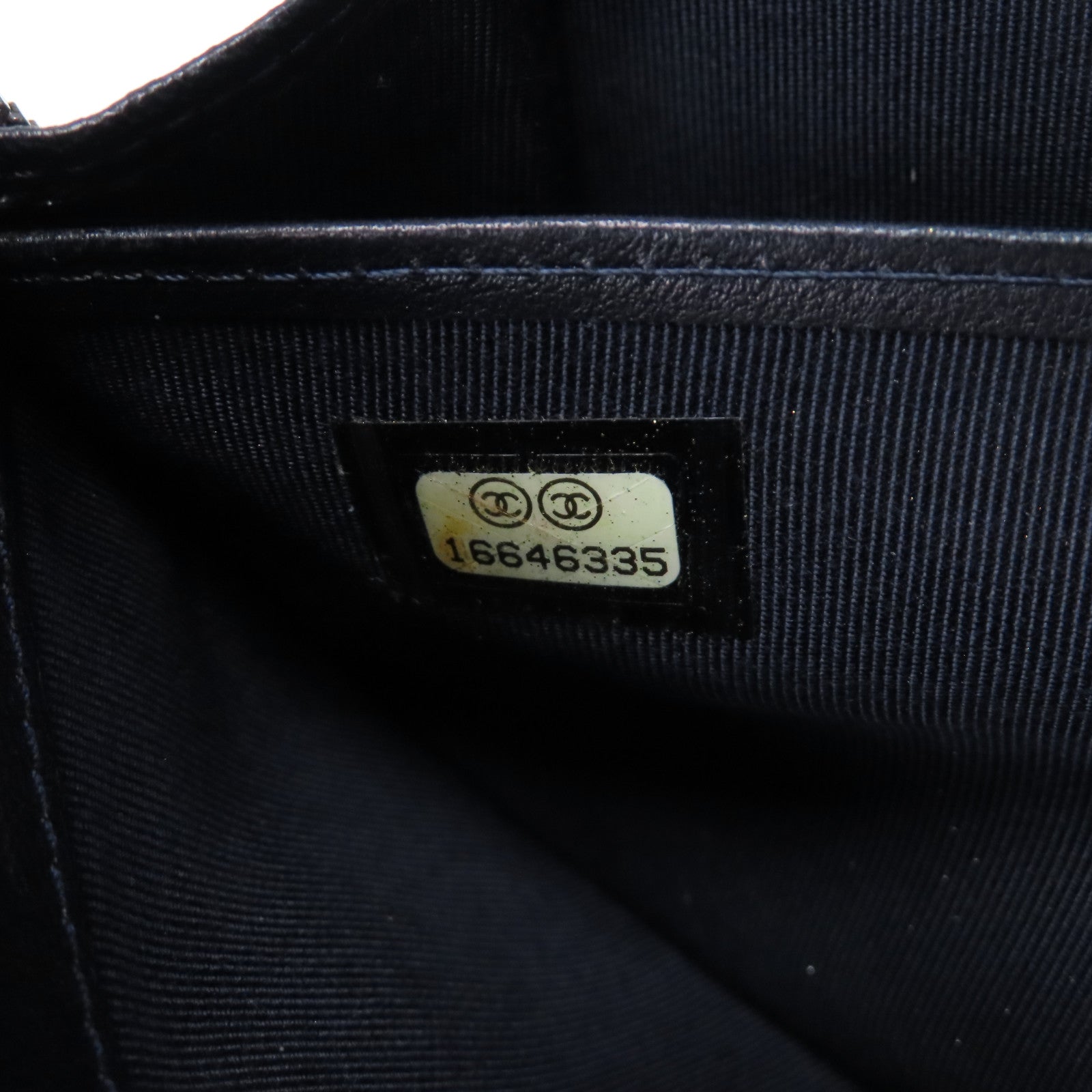 CHANEL 菱格羊皮皮革Zipper Long Wallet銀扣拉鍊長錢包黑色