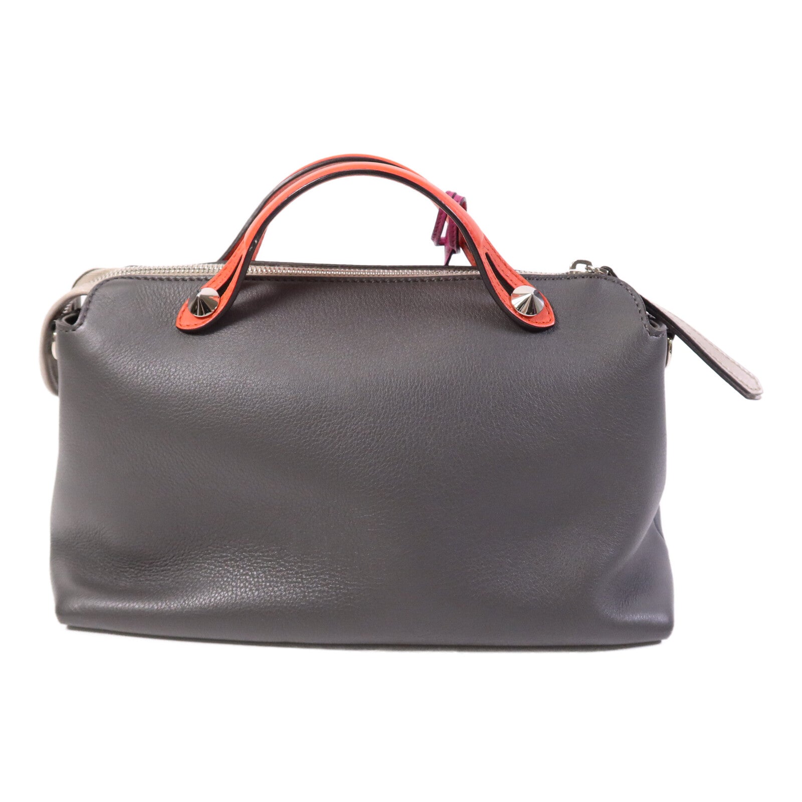 FENDI 牛皮皮革By The Way銀扣手挽肩背兩用袋