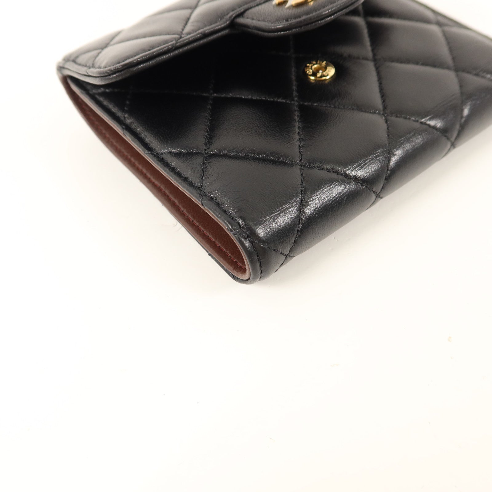 CHANEL 羊皮皮革Classic Small Flap Wallet錢包