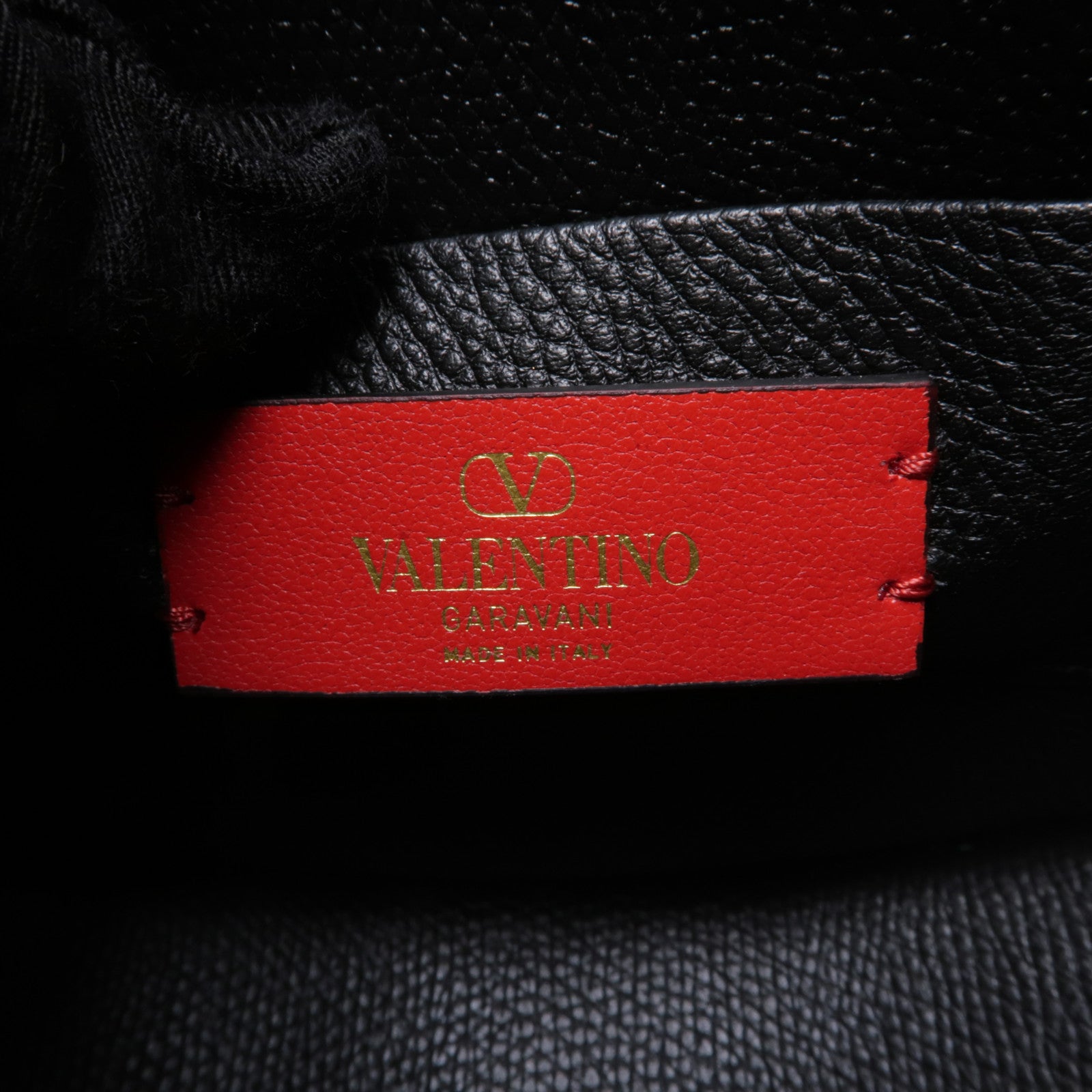 Valentino 牛皮皮革Shoulder Bag金扣肩背袋