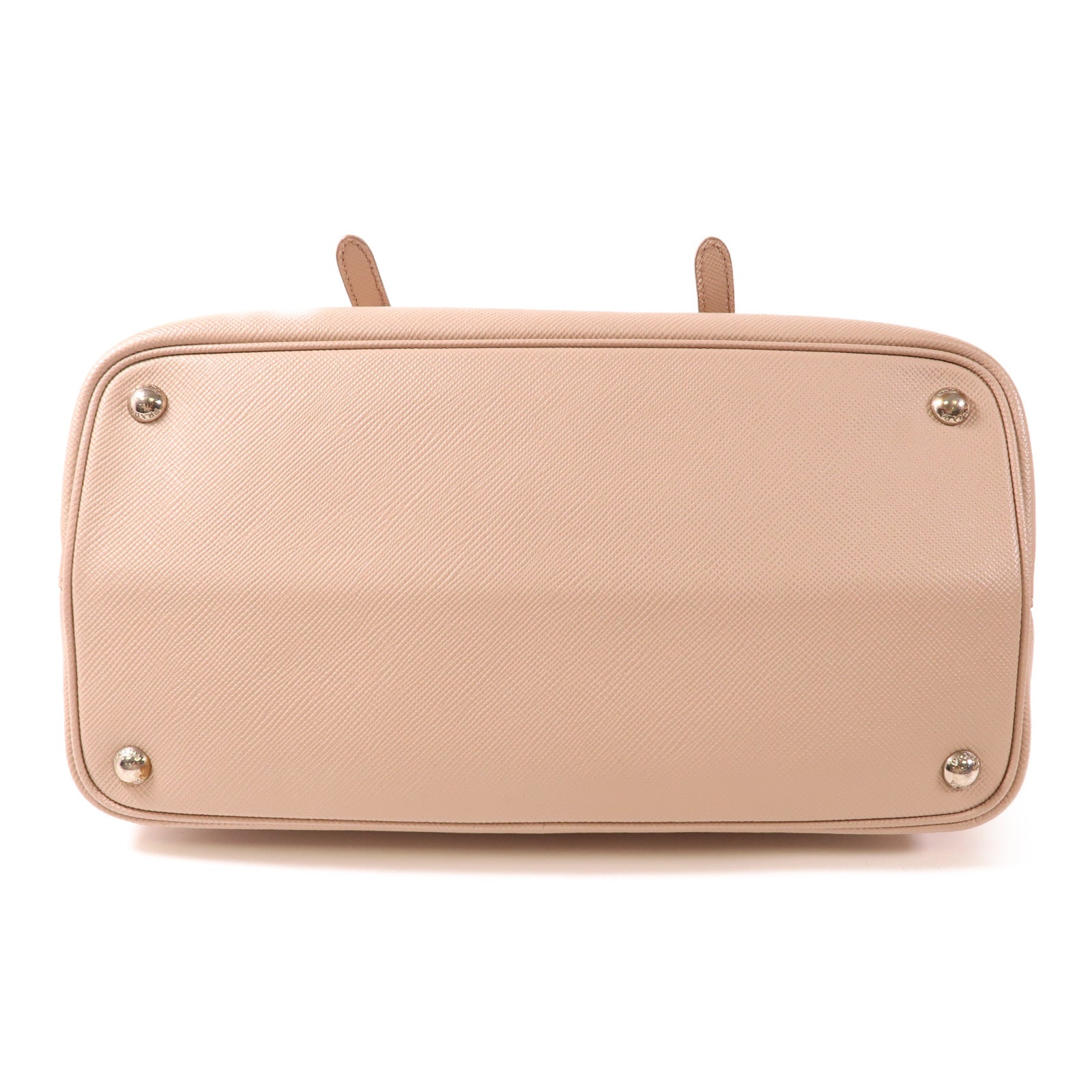 PRADA 牛皮皮革Saffiano Cuir Convertible Tote Bag銀扣手挽肩背兩用袋