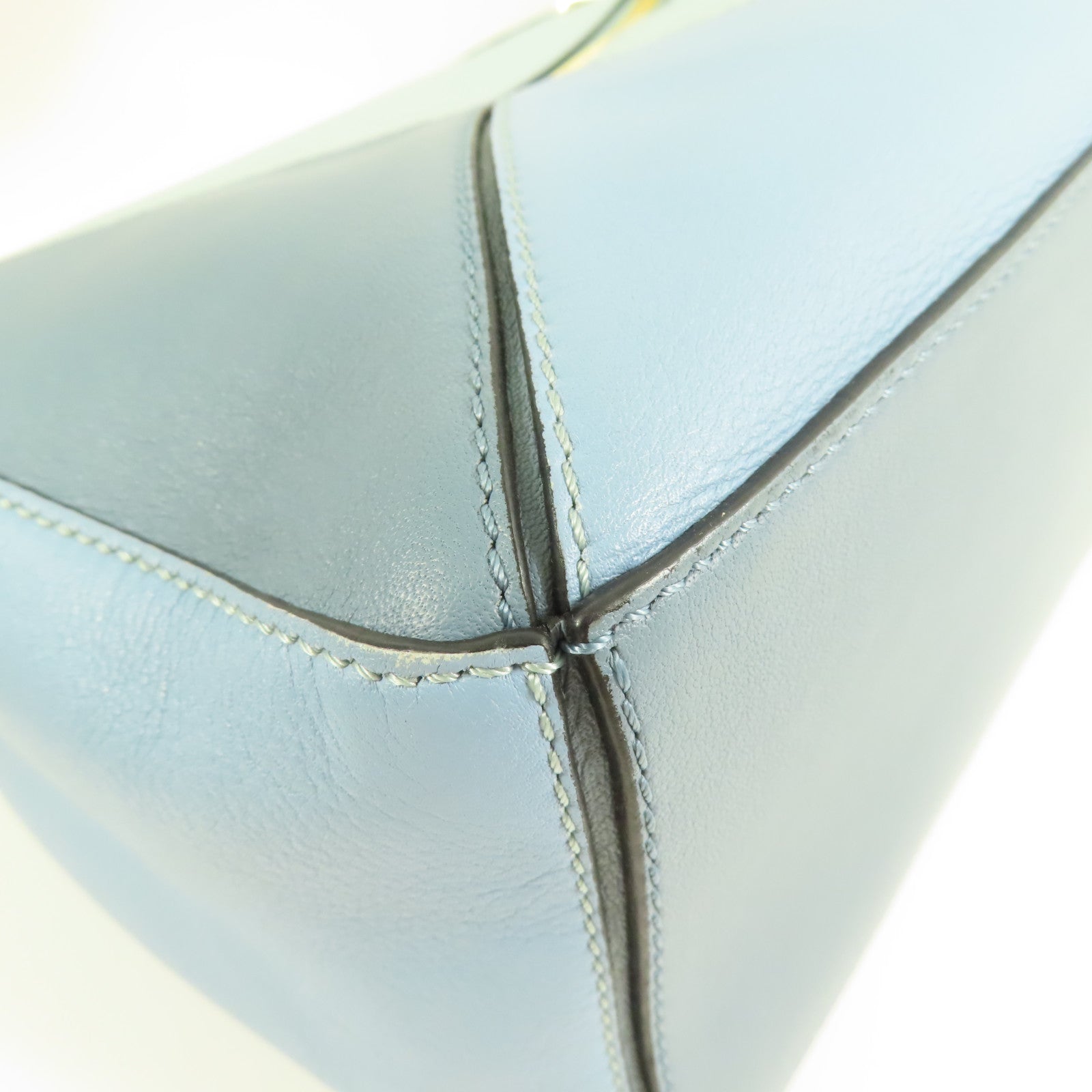 LOEWE 牛皮皮革Puzzle金扣手挽肩背兩用袋