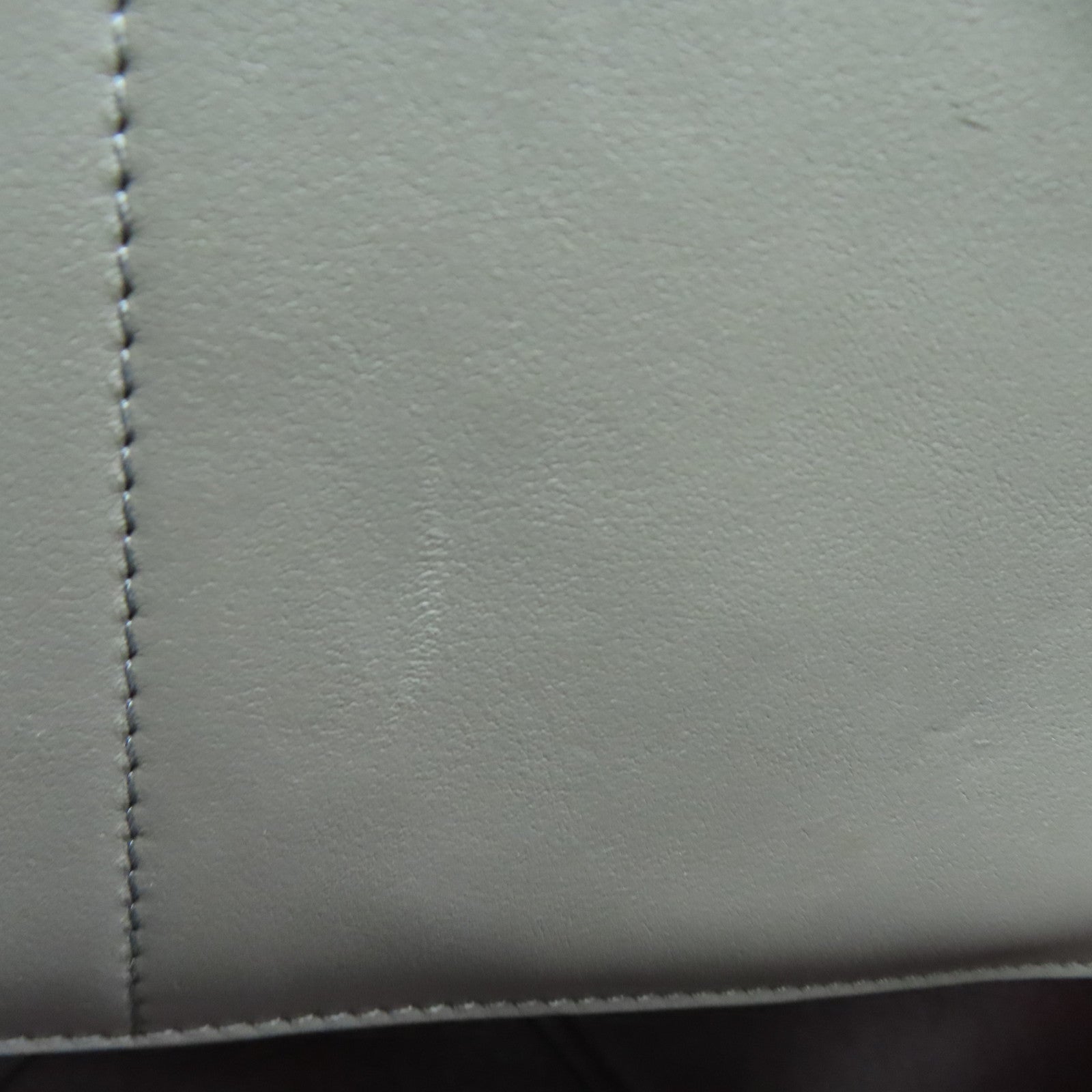 CELINE Cowhide Leather Tote Bag Gray