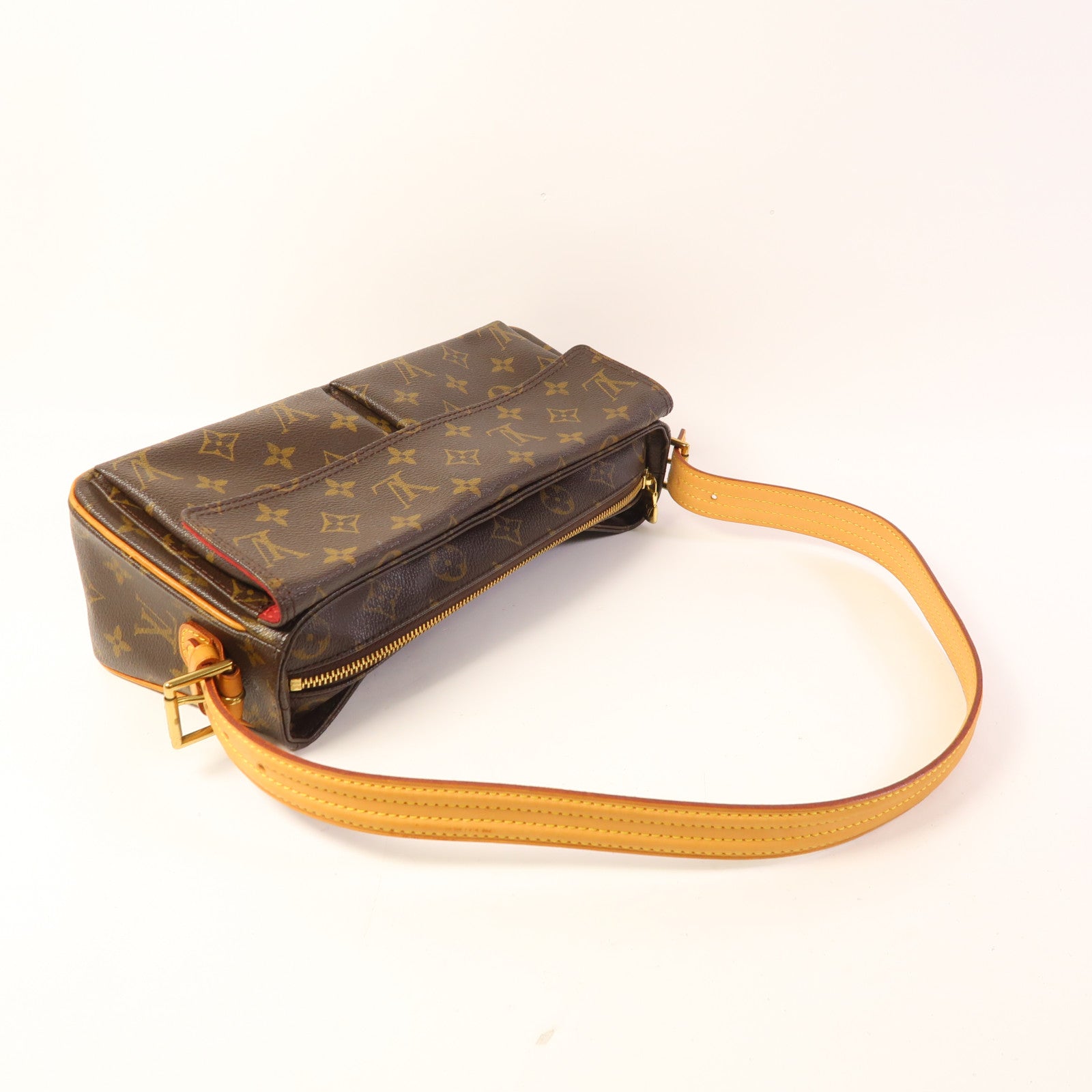 LOUIS VUITTON Monogram Viva Cite MM金扣肩背袋