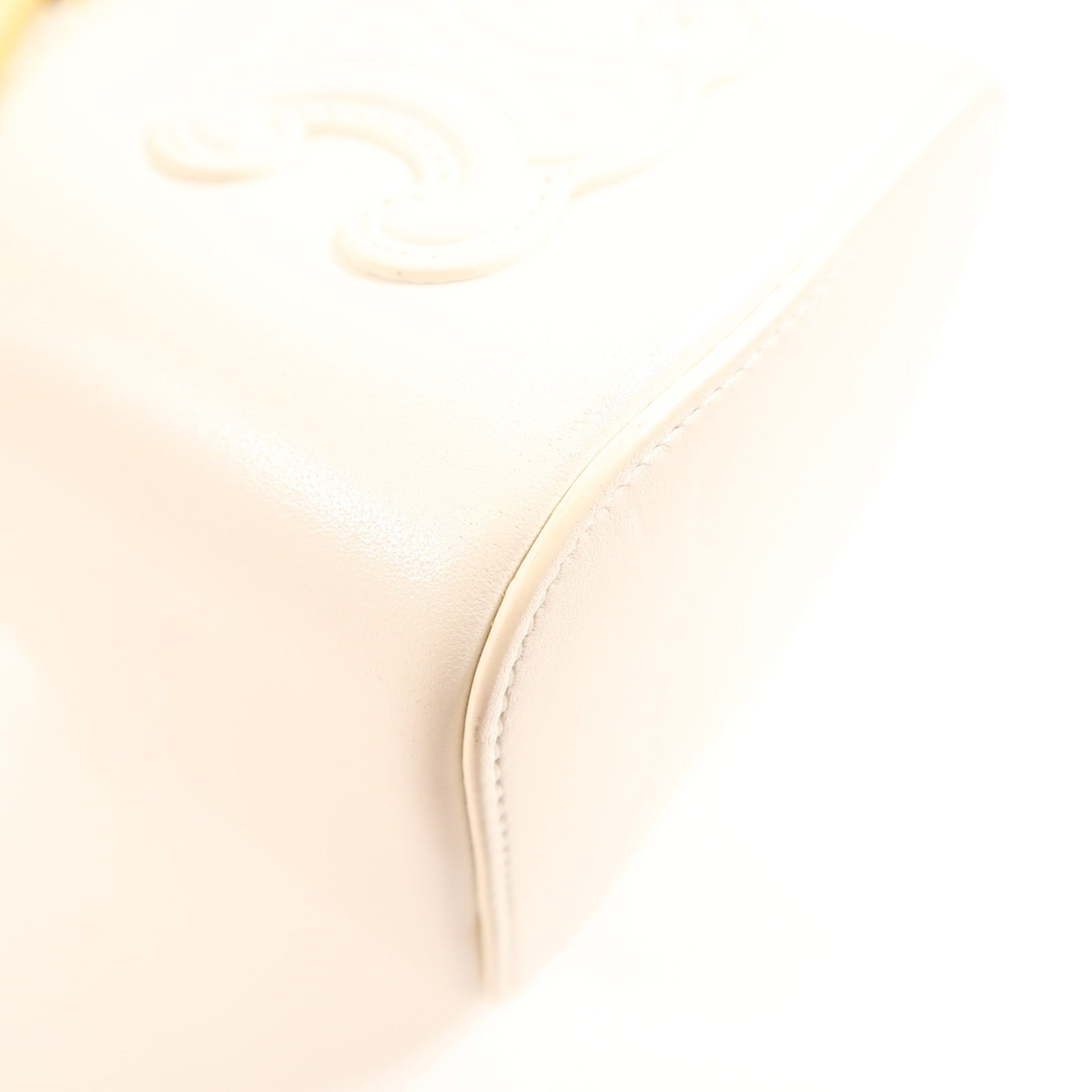 CELINE 牛皮皮革Vanity Case金扣手挽肩背兩用袋