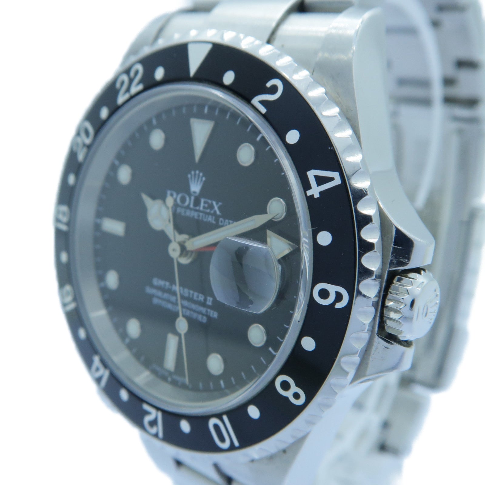 ROLEX GMT Master II不鏽鋼手錶自動機芯黑色