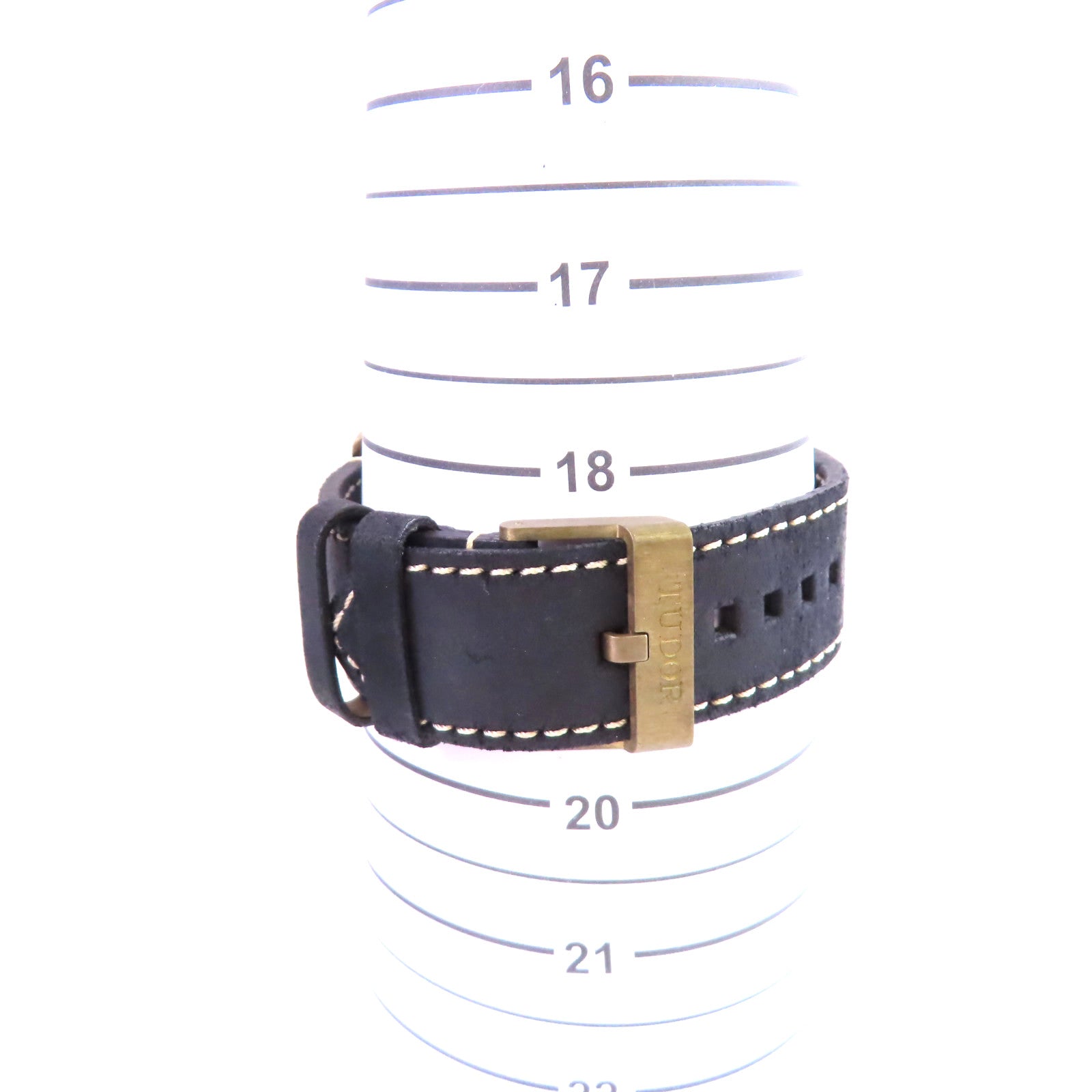 TUDOR Black Bay Watch青銅/皮帶自動機芯手錶黑色/金色