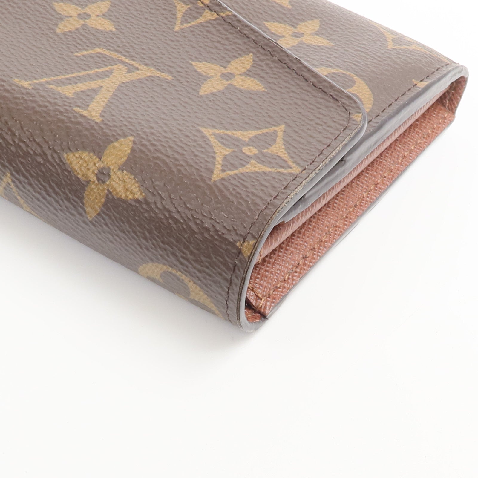 LOUIS VUITTON Monogram Portefeuille Sarah Wallet長錢包