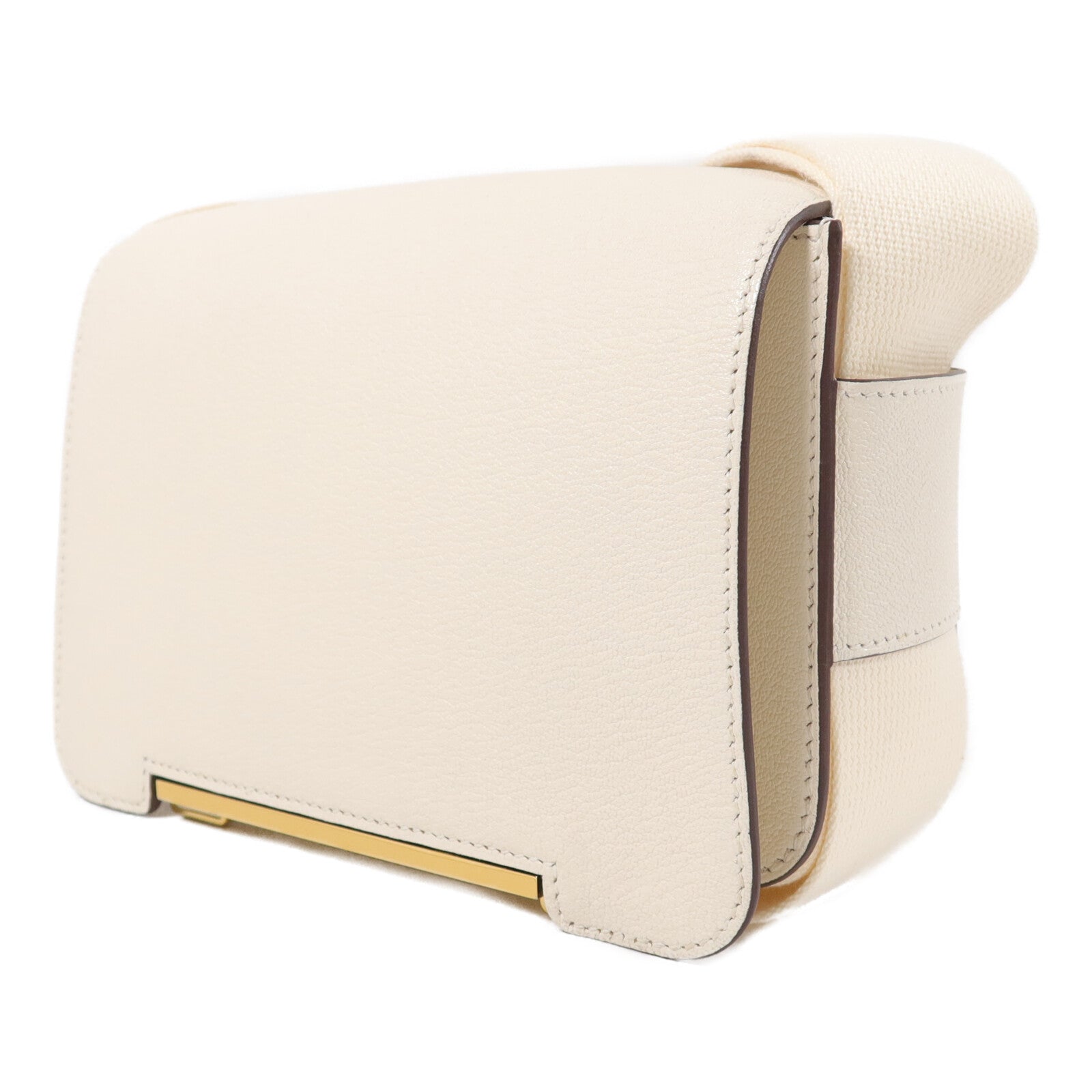 HERMES Chevre皮革Geta肩背袋Nata
