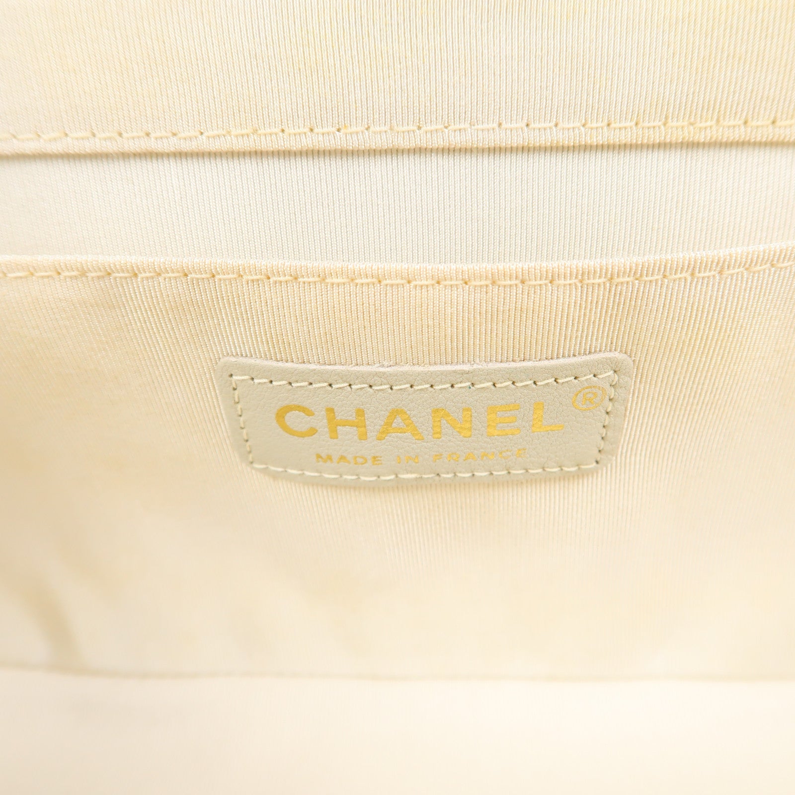 CHANEL 漆皮皮革Chain Shoulder金扣鏈帶肩背袋