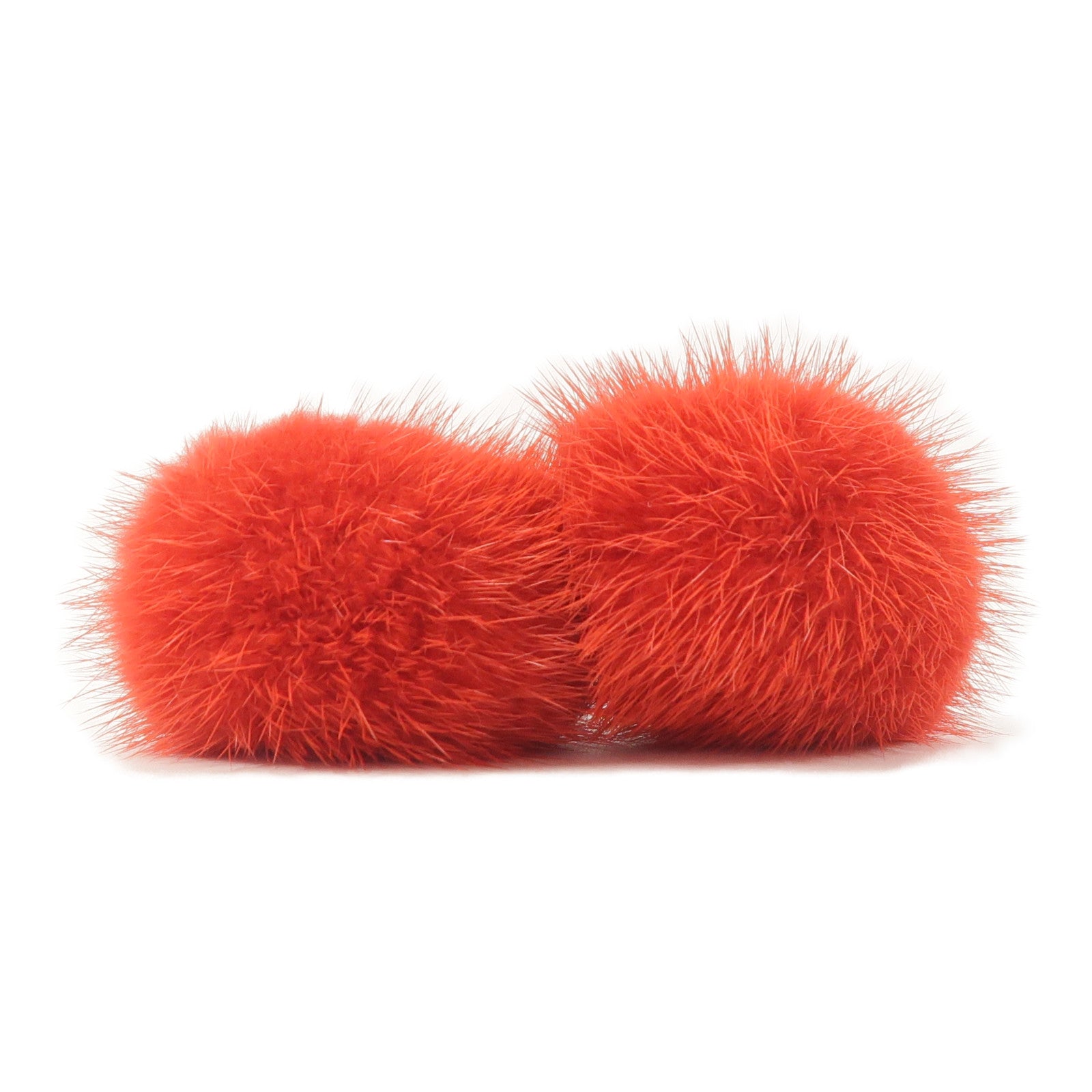 FENDI Mink Fur/牛皮皮革Charm掛飾