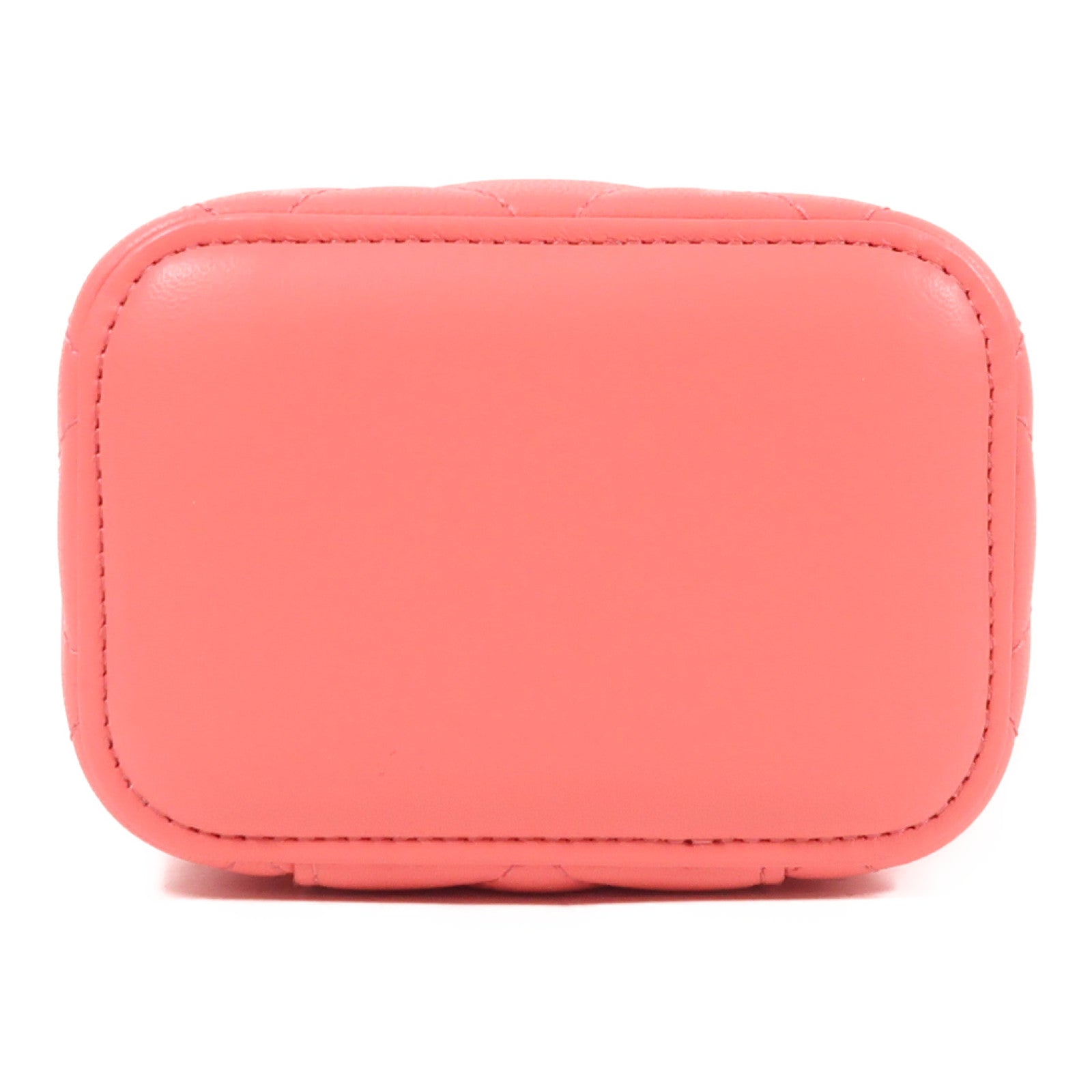 CHANEL 【激減優惠】羊皮皮革Mini Vanity金扣鏈帶肩背袋