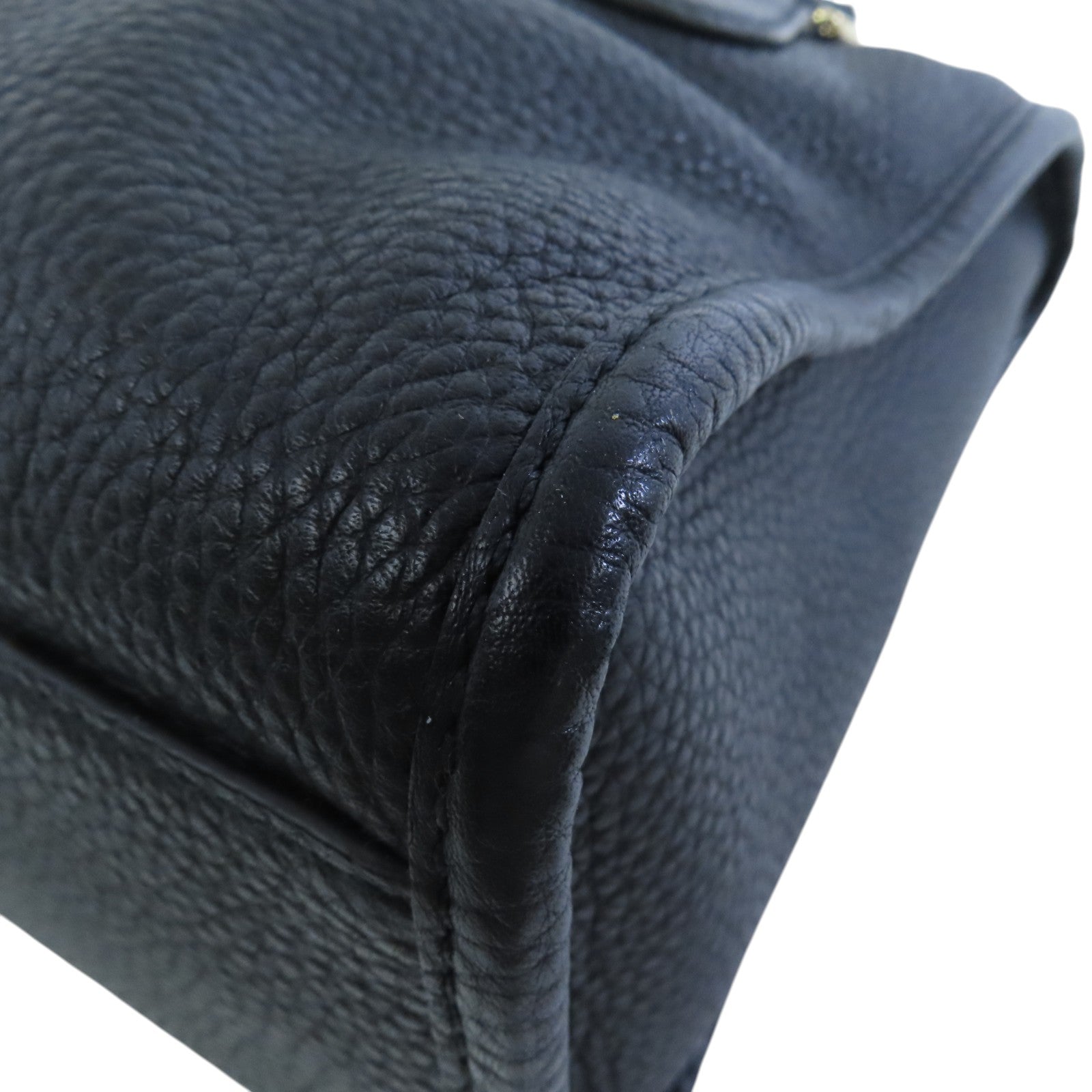 BALLY 牛皮皮革Hand Bag金扣手挽袋