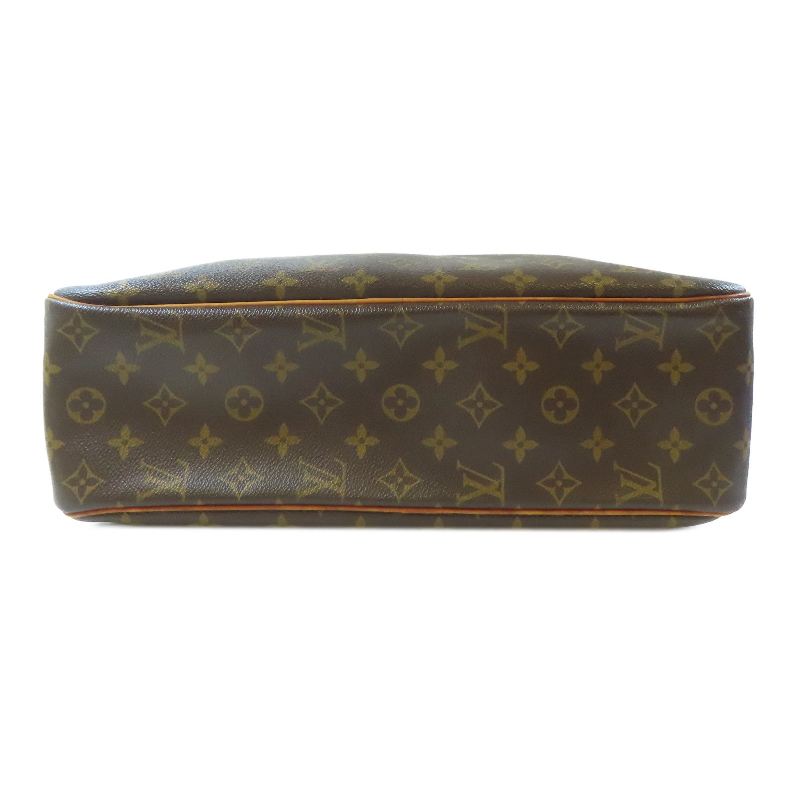 LOUIS VUITTON Monogram Cite GM金扣肩背袋啡色