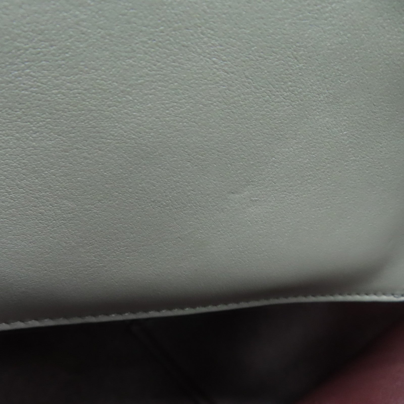 CELINE Cowhide Leather Tote Bag Gray