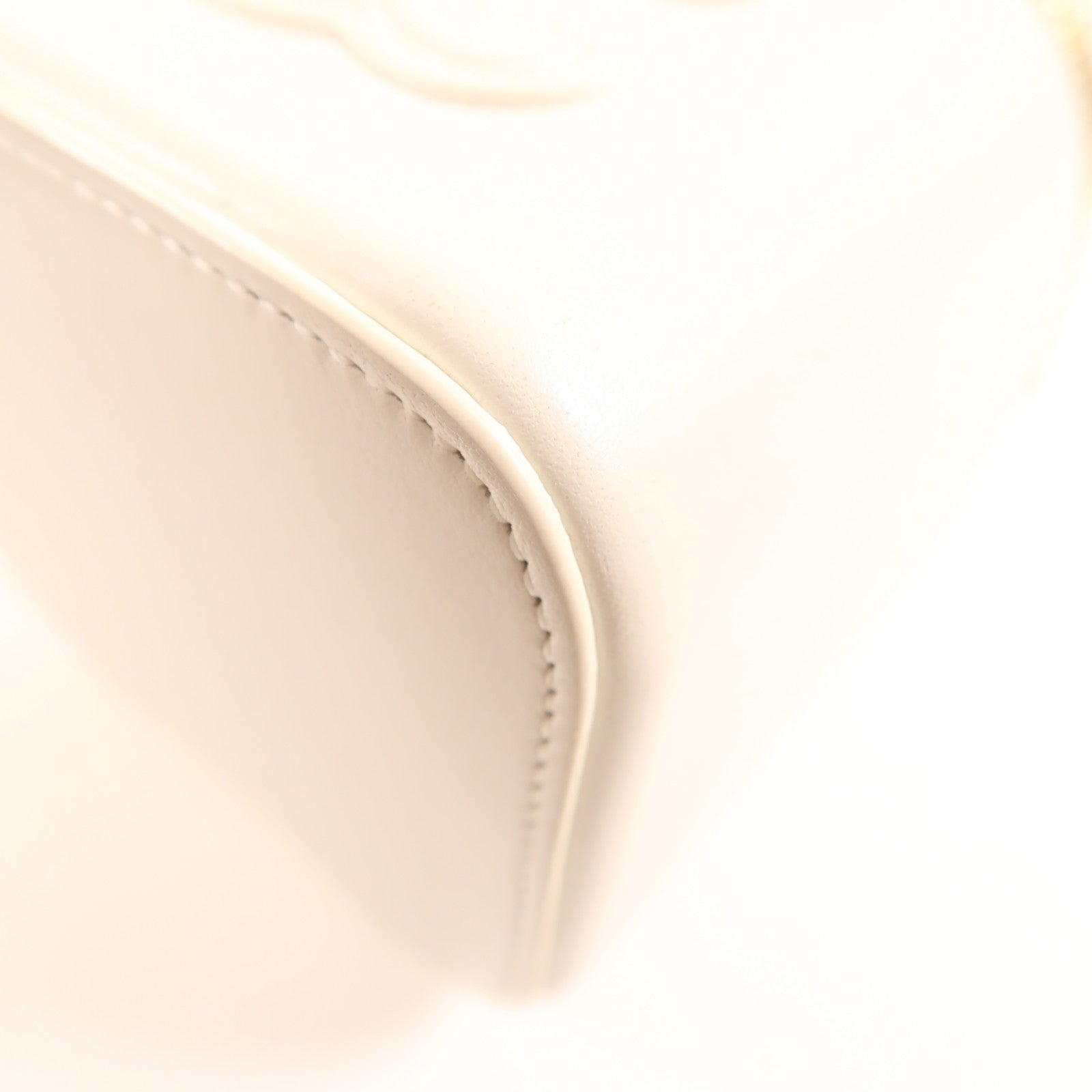 CELINE 牛皮皮革Vanity Case金扣手挽肩背兩用袋