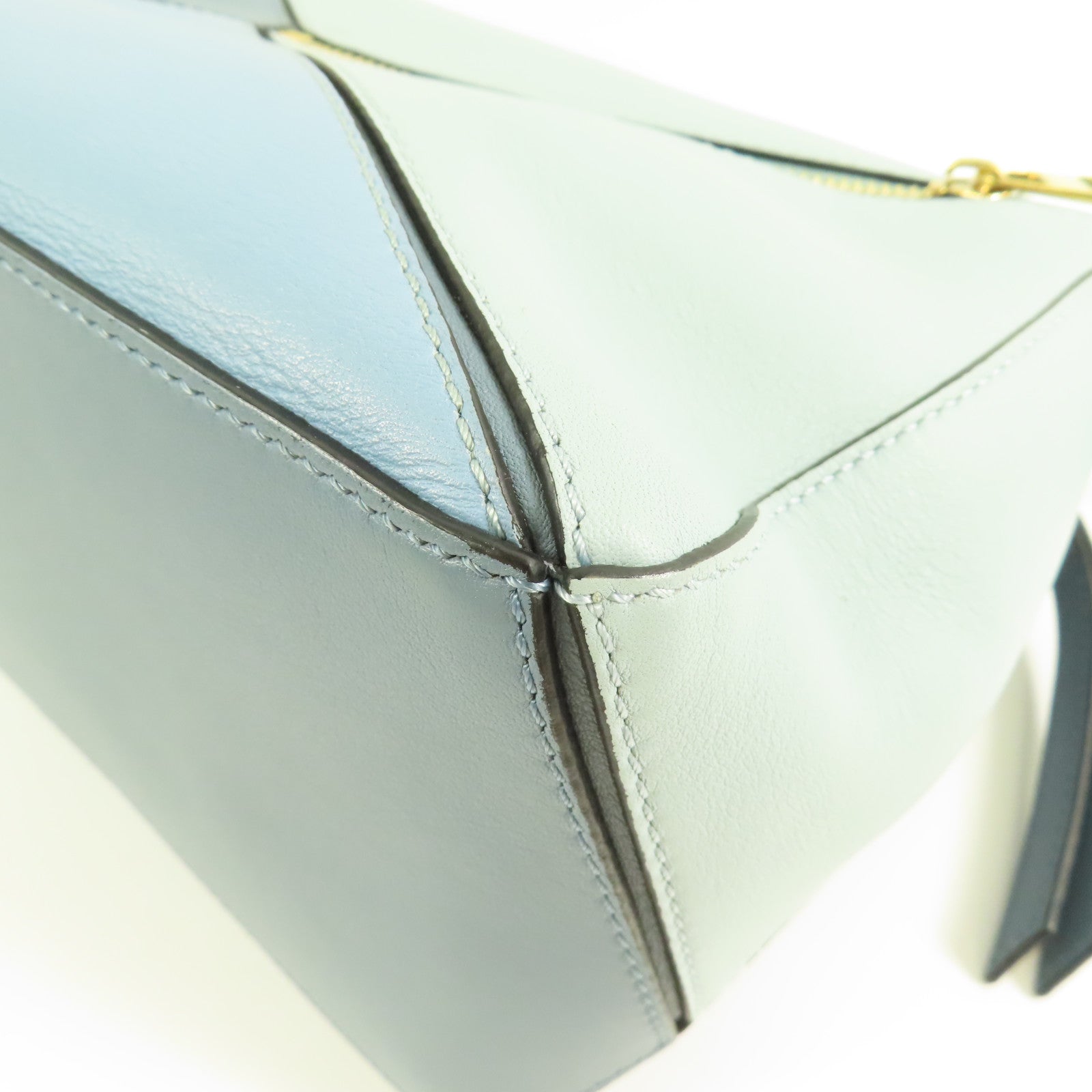 LOEWE 牛皮皮革Puzzle金扣手挽肩背兩用袋