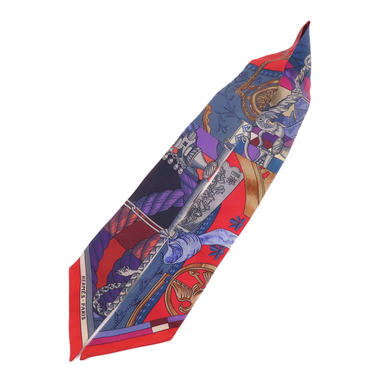 HERMES 絲質Twilly絲巾