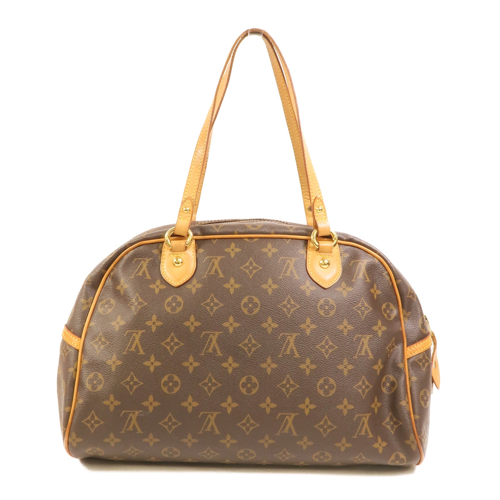 LOUIS VUITTON Monogram Montorgueil GM金扣肩背袋