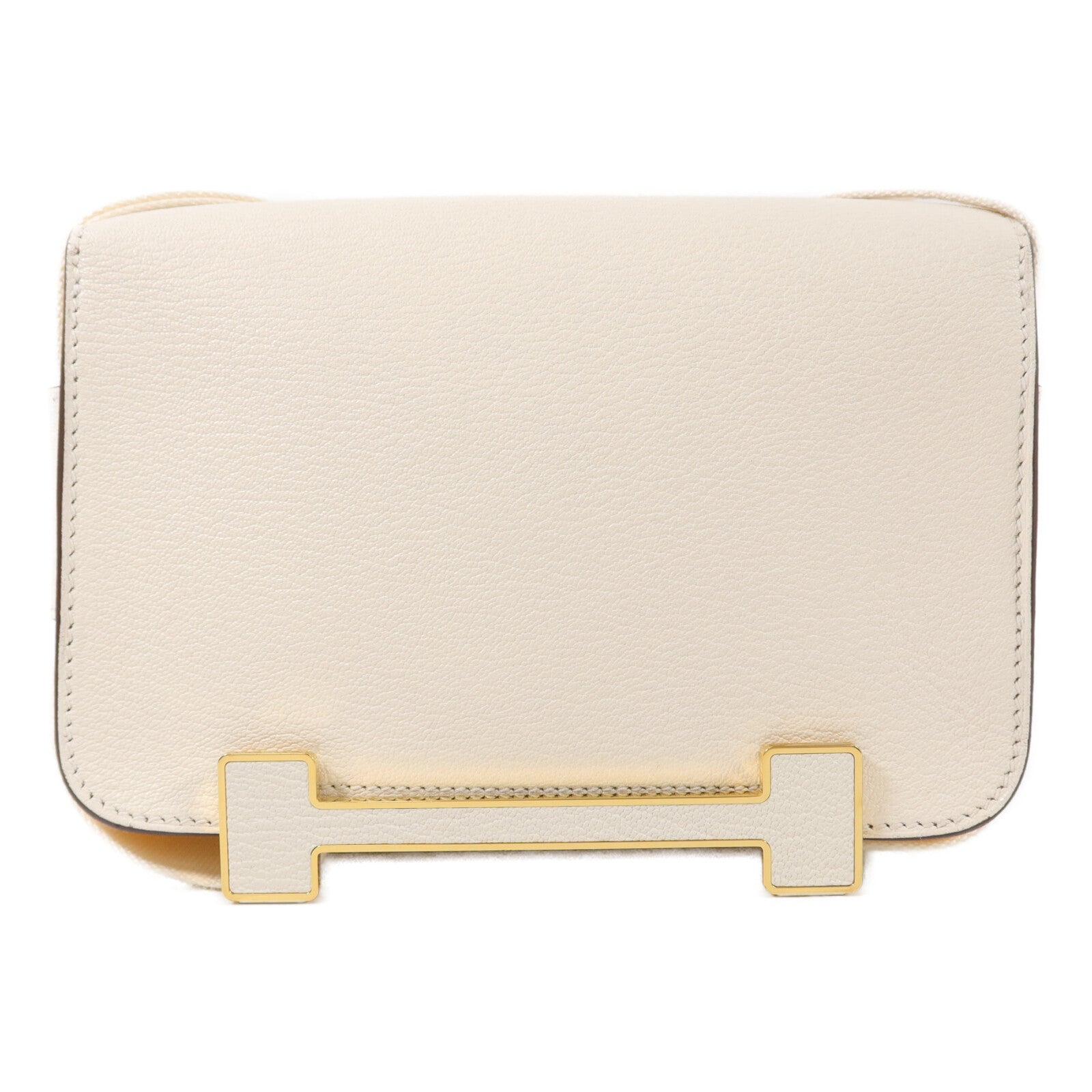 HERMES Chevre皮革Geta肩背袋Nata