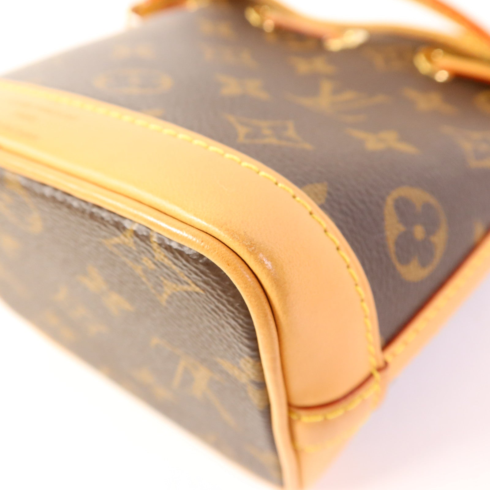 LOUIS VUITTON Monogram Nano Noe金扣手挽肩背兩用袋