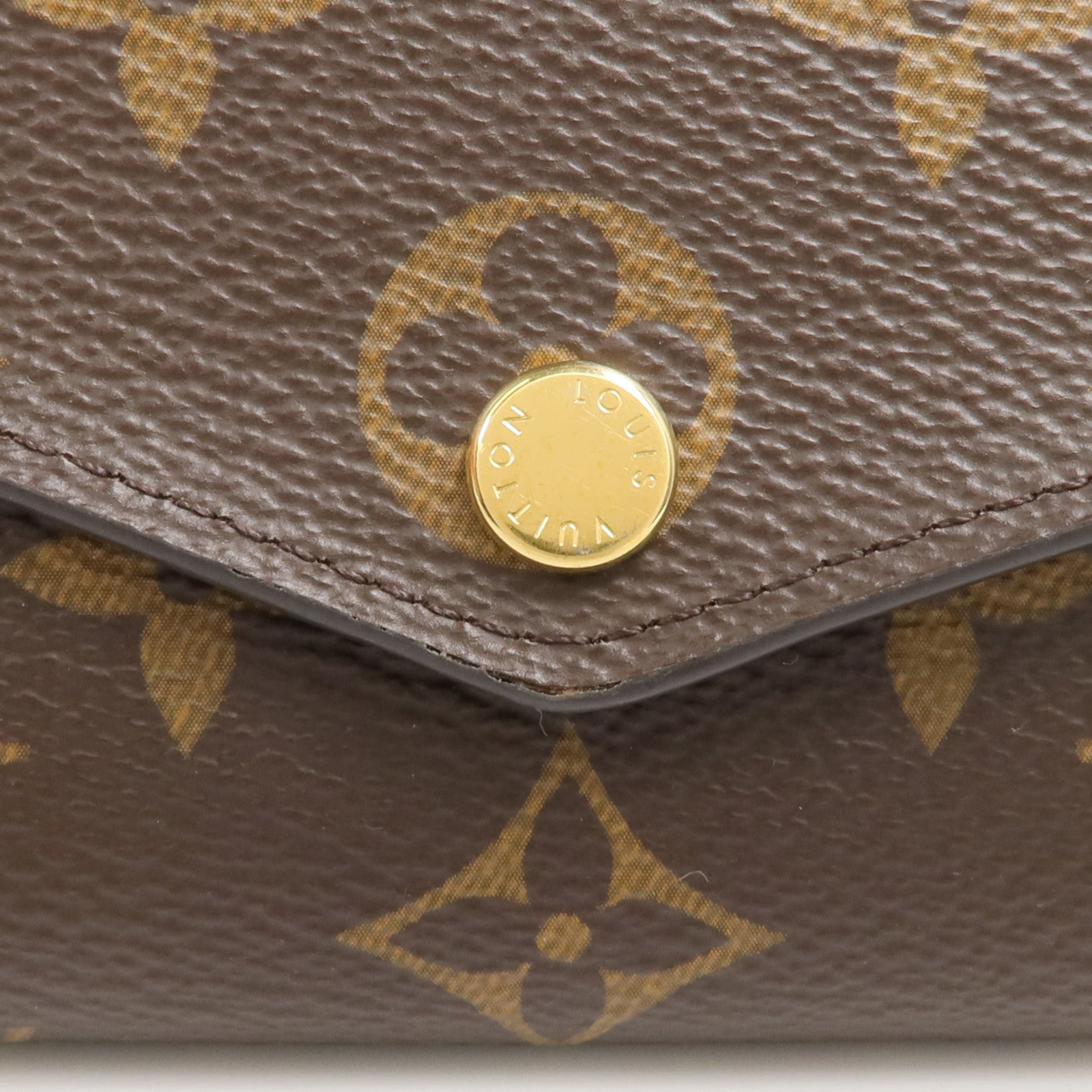 LOUIS VUITTON Monogram Portefeuille Sarah Wallet長錢包